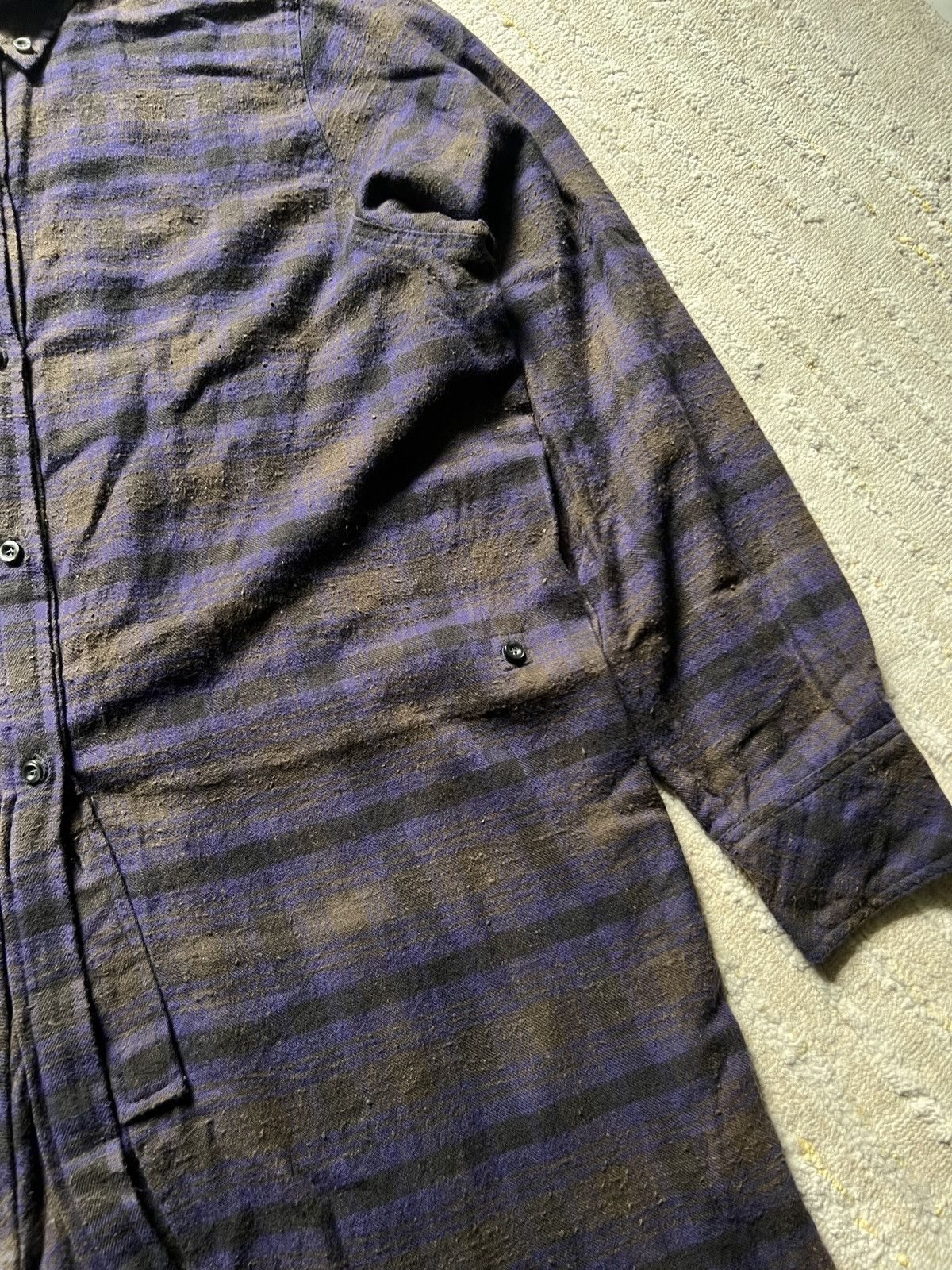 Isabel Marant × Isabel Marant Etoile Isabel Marant Etoile Checked Cotton Long Dress Shirt Size S / US 4 / IT 40 - 6 Thumbnail