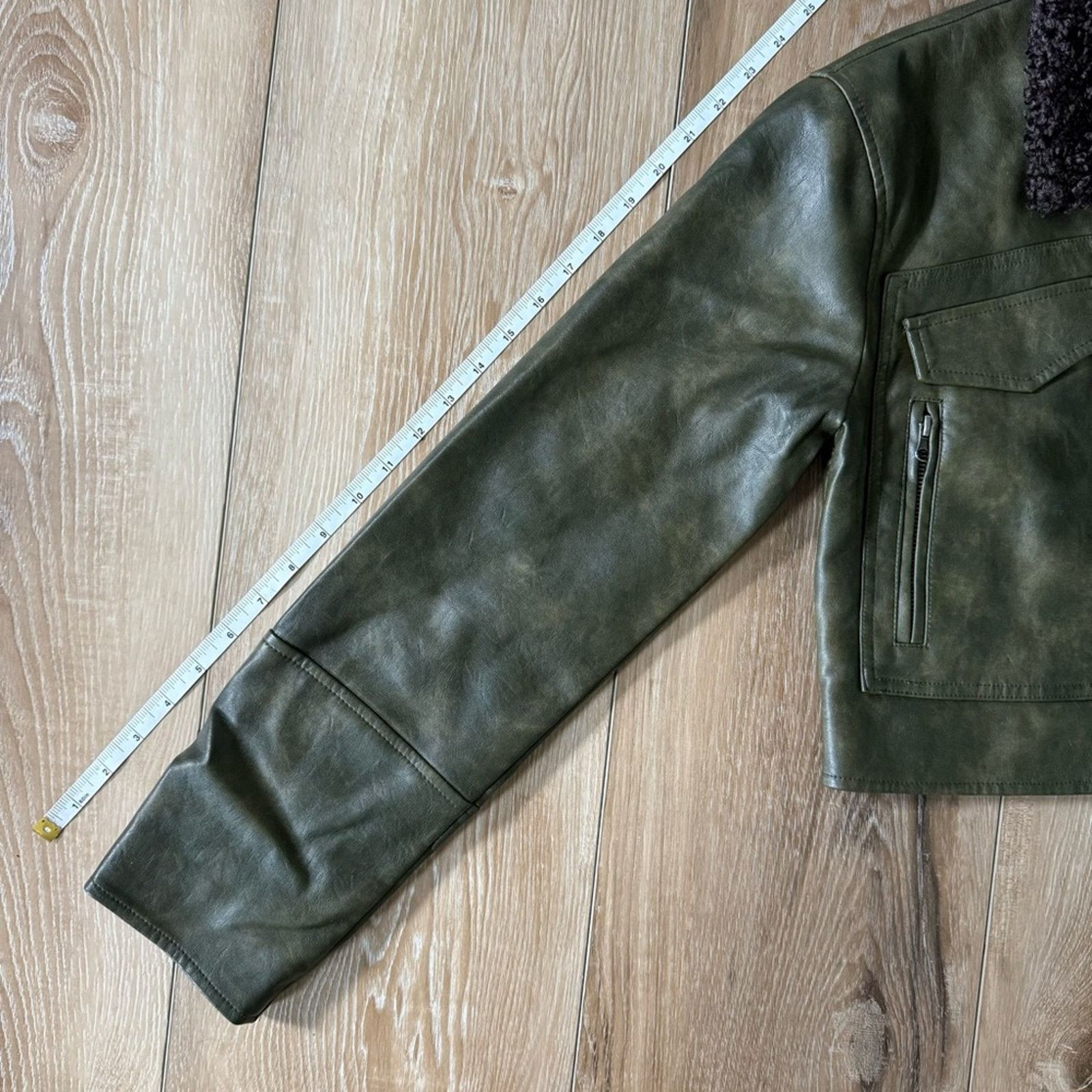 Bdg Urban Outfitters BDG Janine Faux Leather Cropped Jacket S Size S / US 4 / IT 40 - 12 Thumbnail