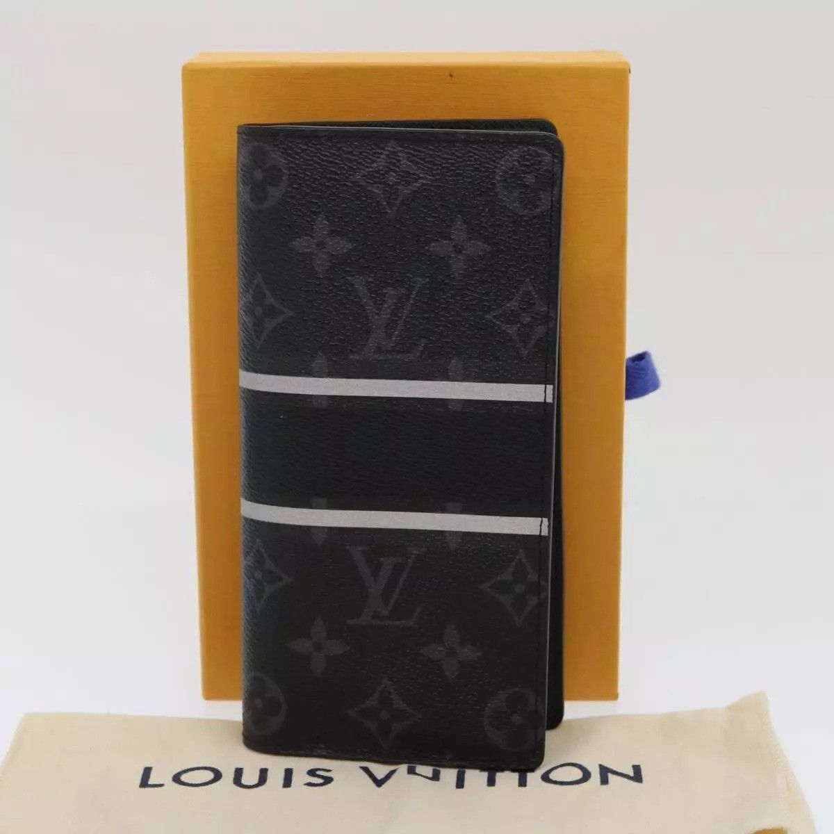 Louis Vuitton LOUIS VUITTON Eclipse Flash Portefeuille Braza Long Wallet Size ONE SIZE - 1 Thumbnail