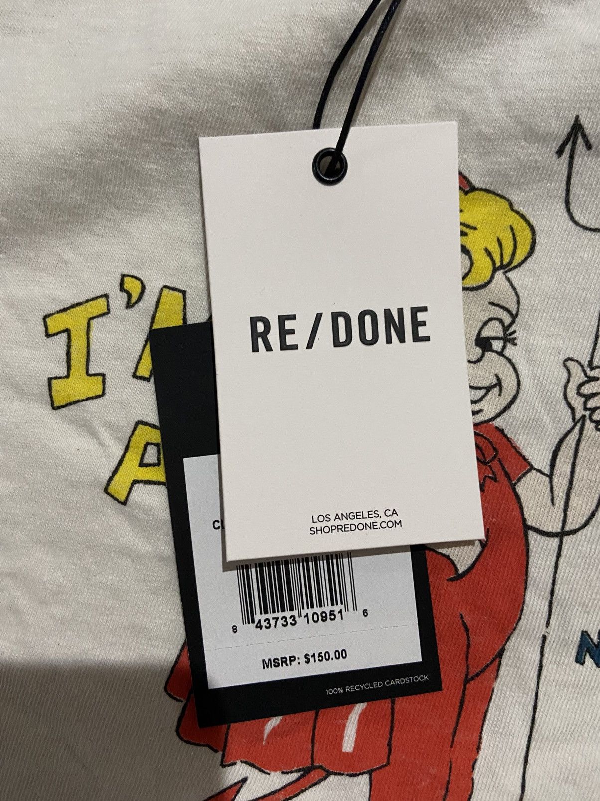 Designer × RE/DONE × Vintage Shirt Size M / US 6-8 / IT 42-44 - 2 Thumbnail