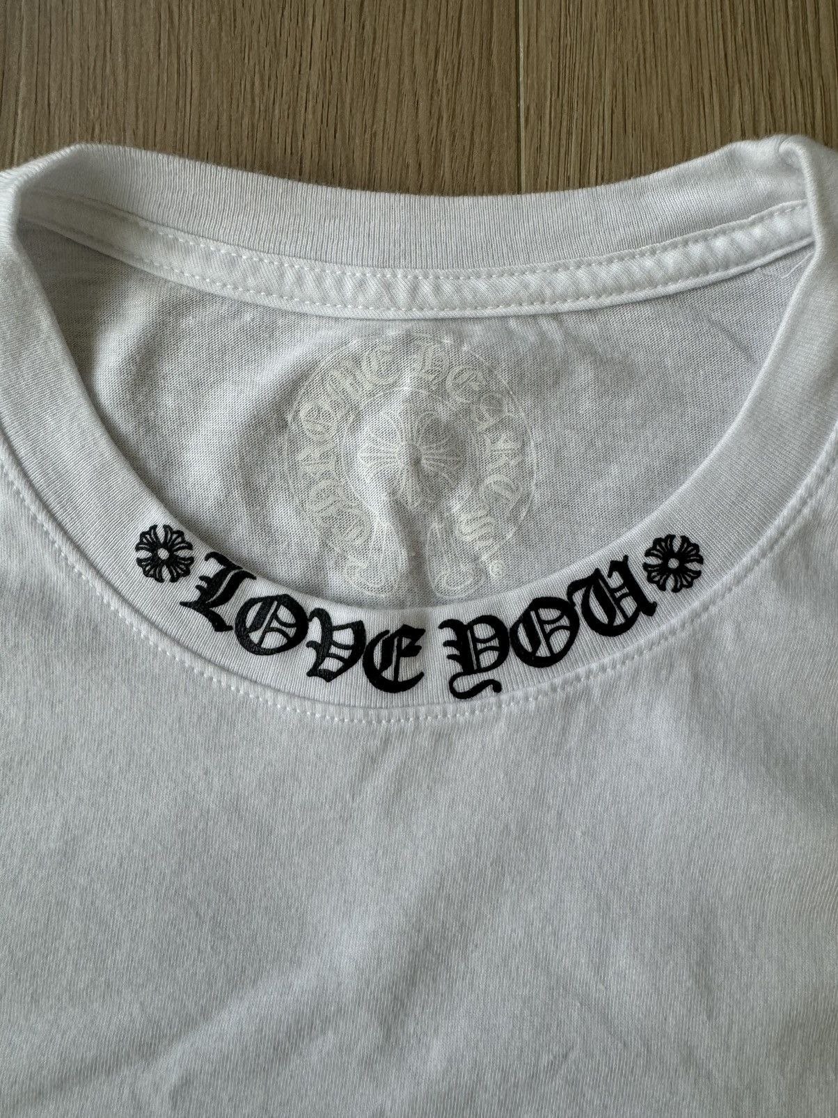 Chrome Hearts Chrome Hearts “Love You” Neck Logo Pocket Shirt Size Large Size US L / EU 52-54 / 3 - 3 Thumbnail