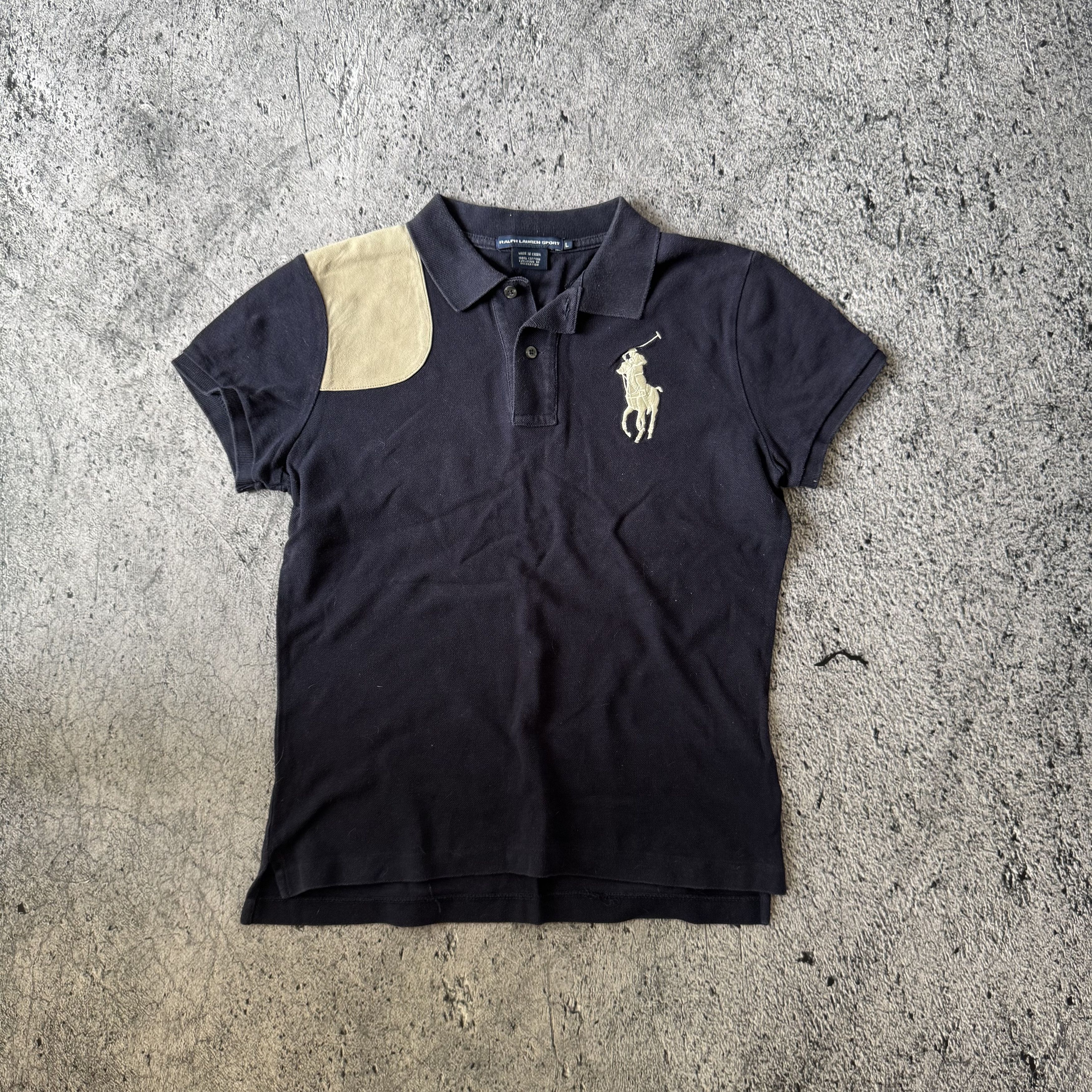 Polo Ralph Lauren Vintage Ralph Lauren Short Sleeve Womens Big Pony Size L / US 10 / IT 46 - 2 Thumbnail