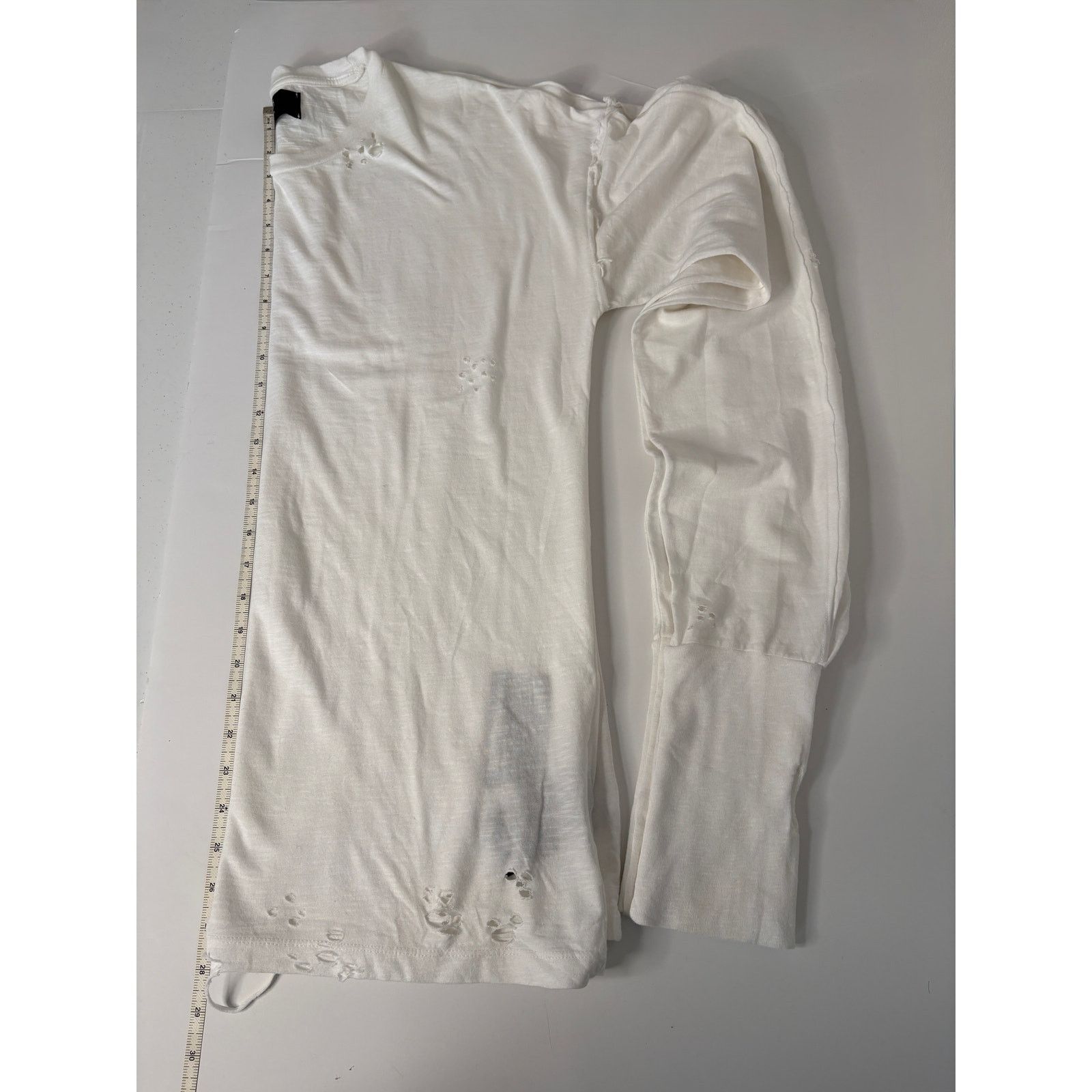 Other Oversized White LS T Shirt M Size US M / EU 48-50 / 2 - 10 Thumbnail