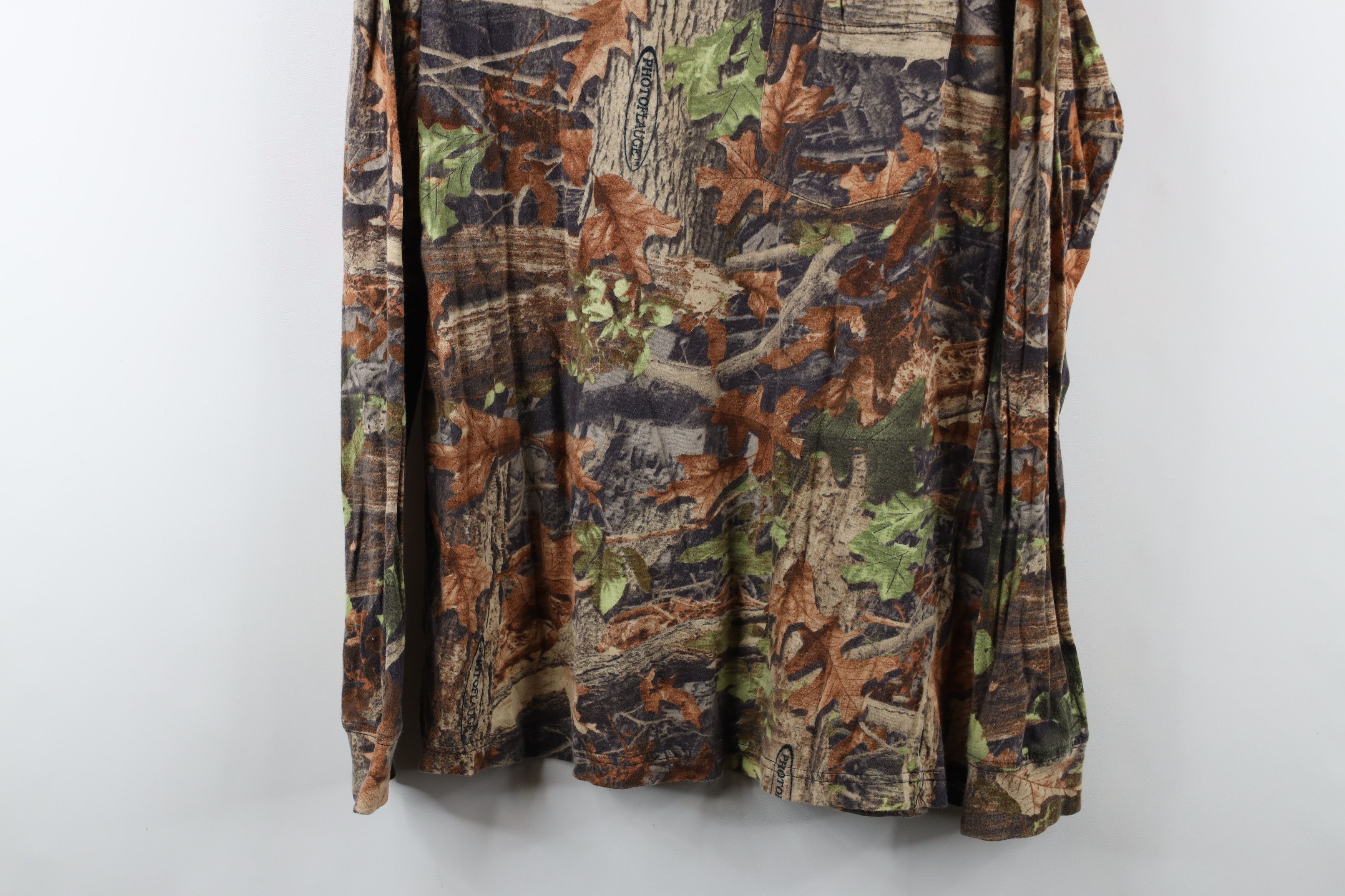 Vintage Vintage 90s Y2K Streetwear Camouflage Long Sleeve T-Shirt Size US M / EU 48-50 / 2 - 3 Thumbnail