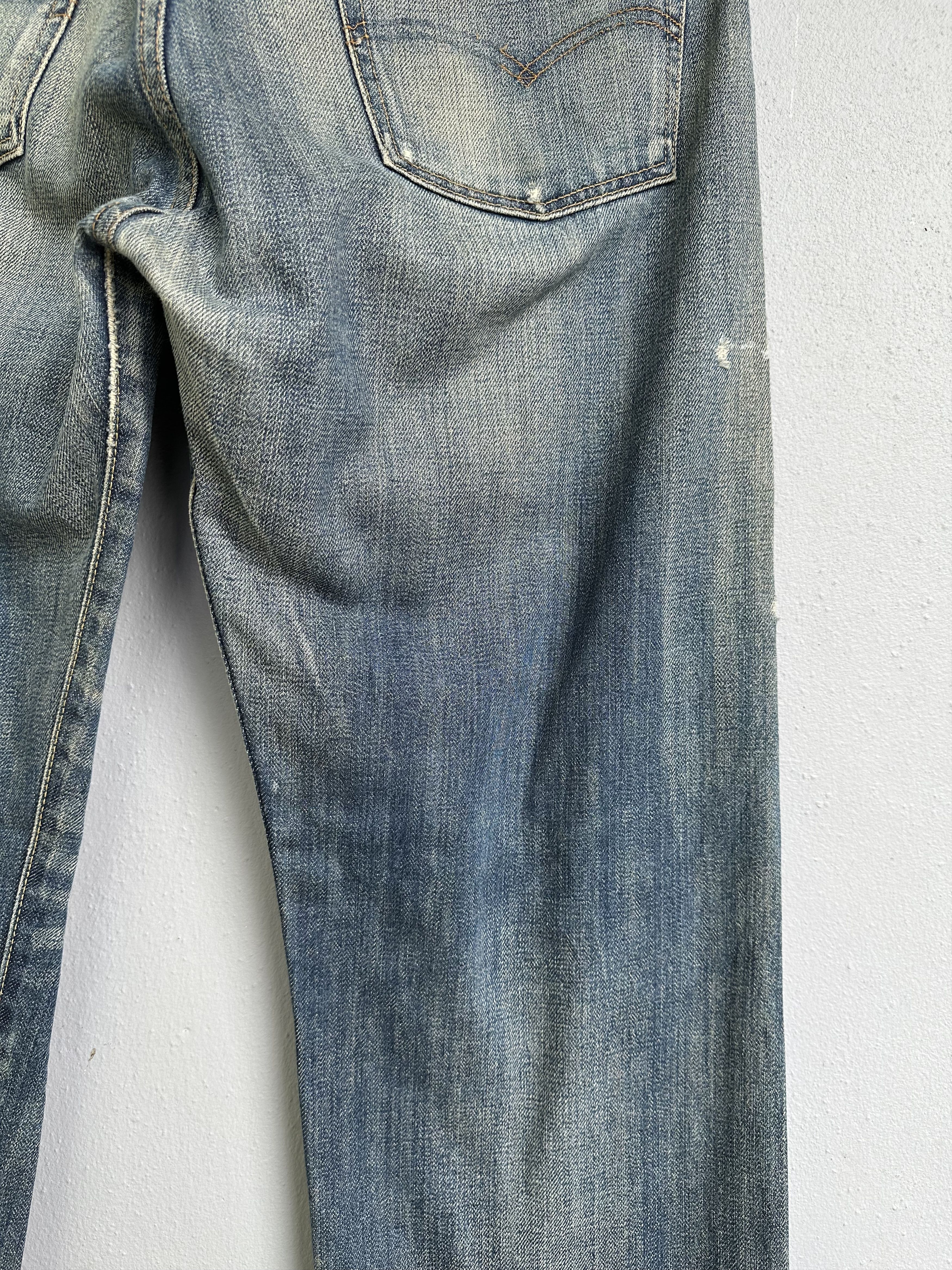 Levi's Vintage Clothing Vintage Levi's 501 Big E 1971 Distressed Reproduction Jeans Size US 34 / EU 50 - 19 Thumbnail