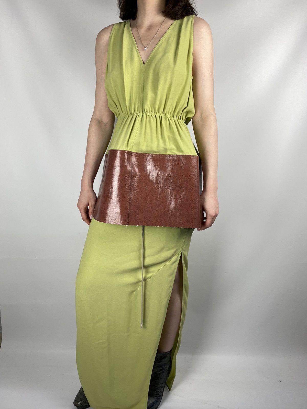 Rick Owens BNWT! Rick Owens Babel S/S 19 set tank top skirt avant-garde Size M / US 6-8 / IT 42-44 - 1 Thumbnail