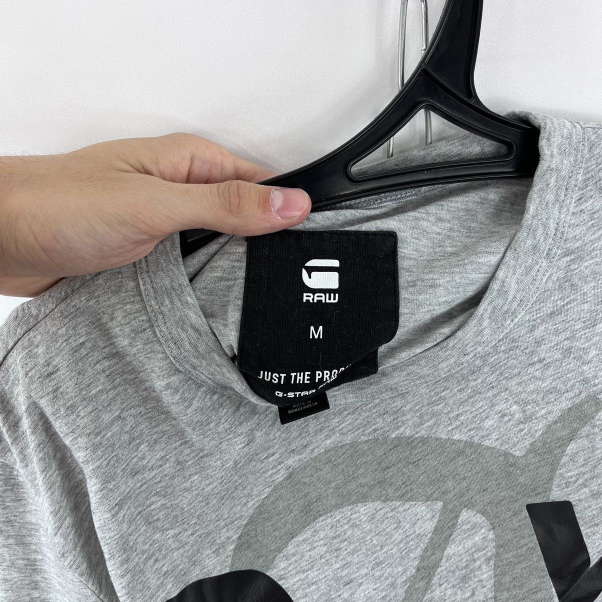 G-Star G-Star Raw T-Shirt Big Logo Grey Size M Size US M / EU 48-50 / 2 - 8 Thumbnail