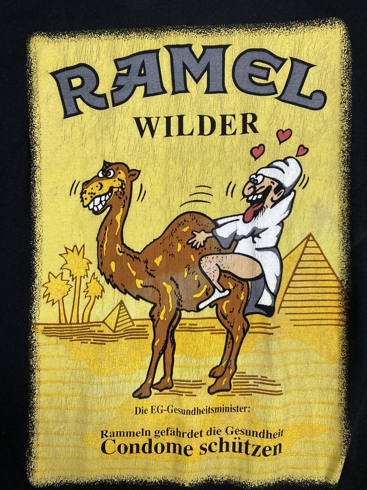 Vintage Vintage Ramel parody Camel sex graphic humor tee 90’s Size US XL / EU 56 / 4 - 6 Thumbnail