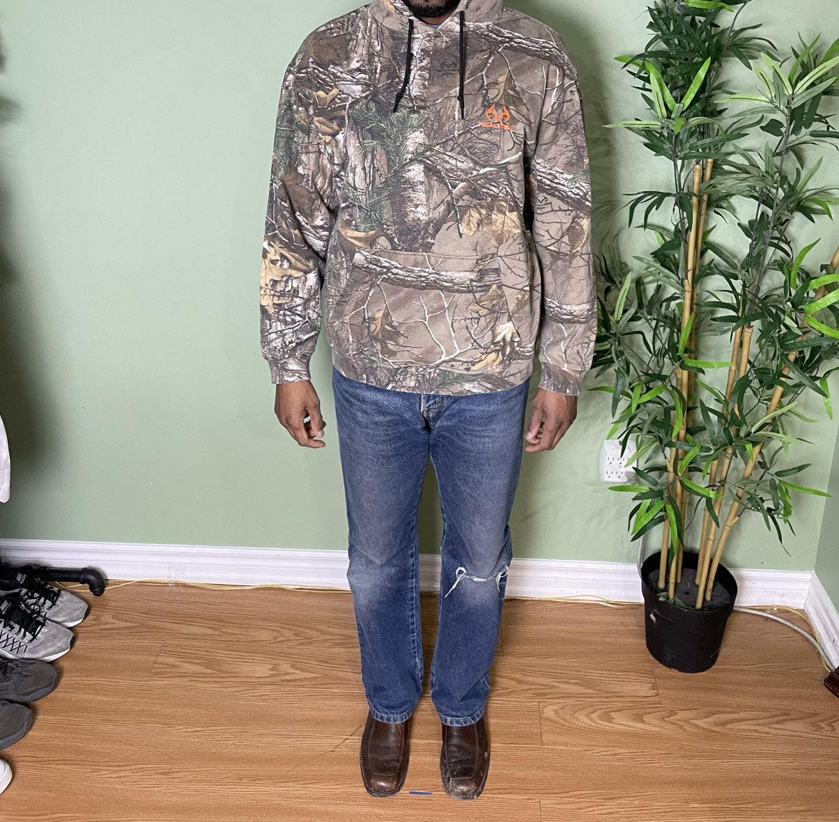 Realtree × Vintage Classic Real tree Hoodie Size US L / EU 52-54 / 3 - 2 Thumbnail