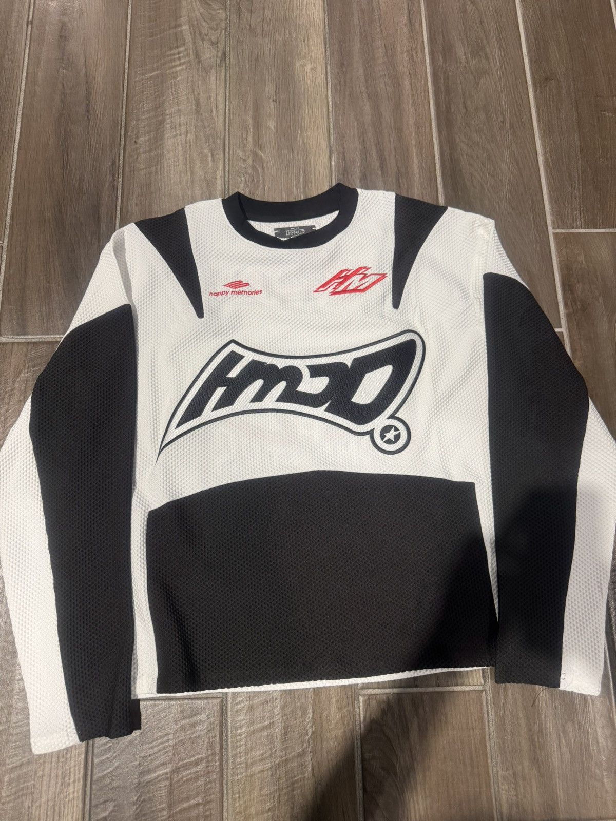 HMDD Happy Memories Don't Die Moteaux Jersey White Size US M / EU 48-50 / 2 - 1 Thumbnail