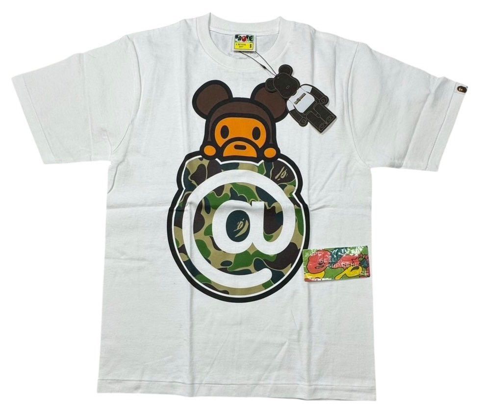 BAPE Medicom toy T-shirts White