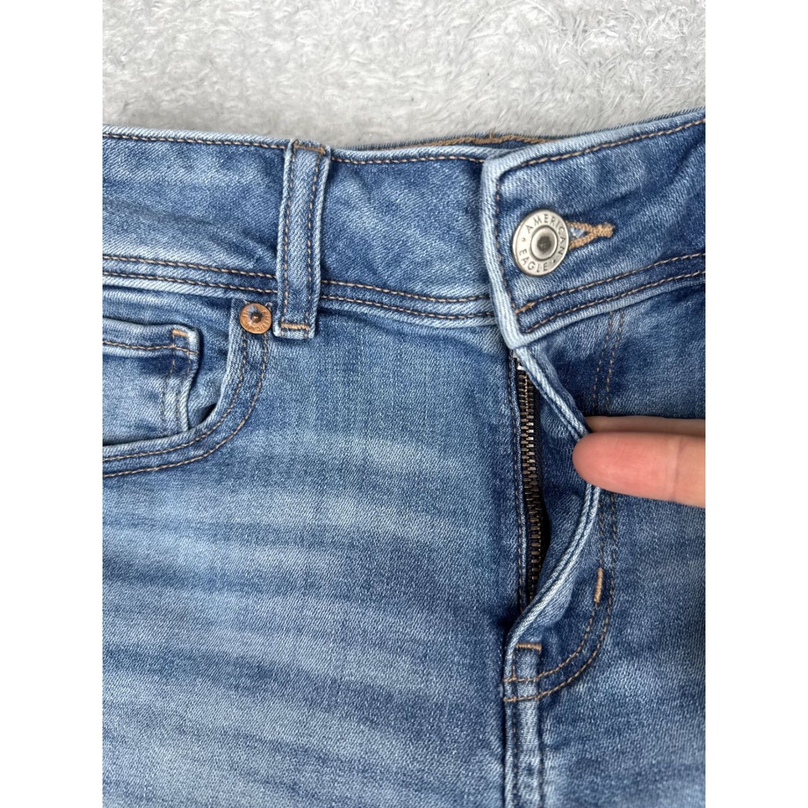 American Eagle Outfitters American Eagle Outfitters Jeans Womens Bootcut 2 Blue Mid Rise 26x29 Stretch Size 26" / US 2 / IT 38 - 5 Thumbnail