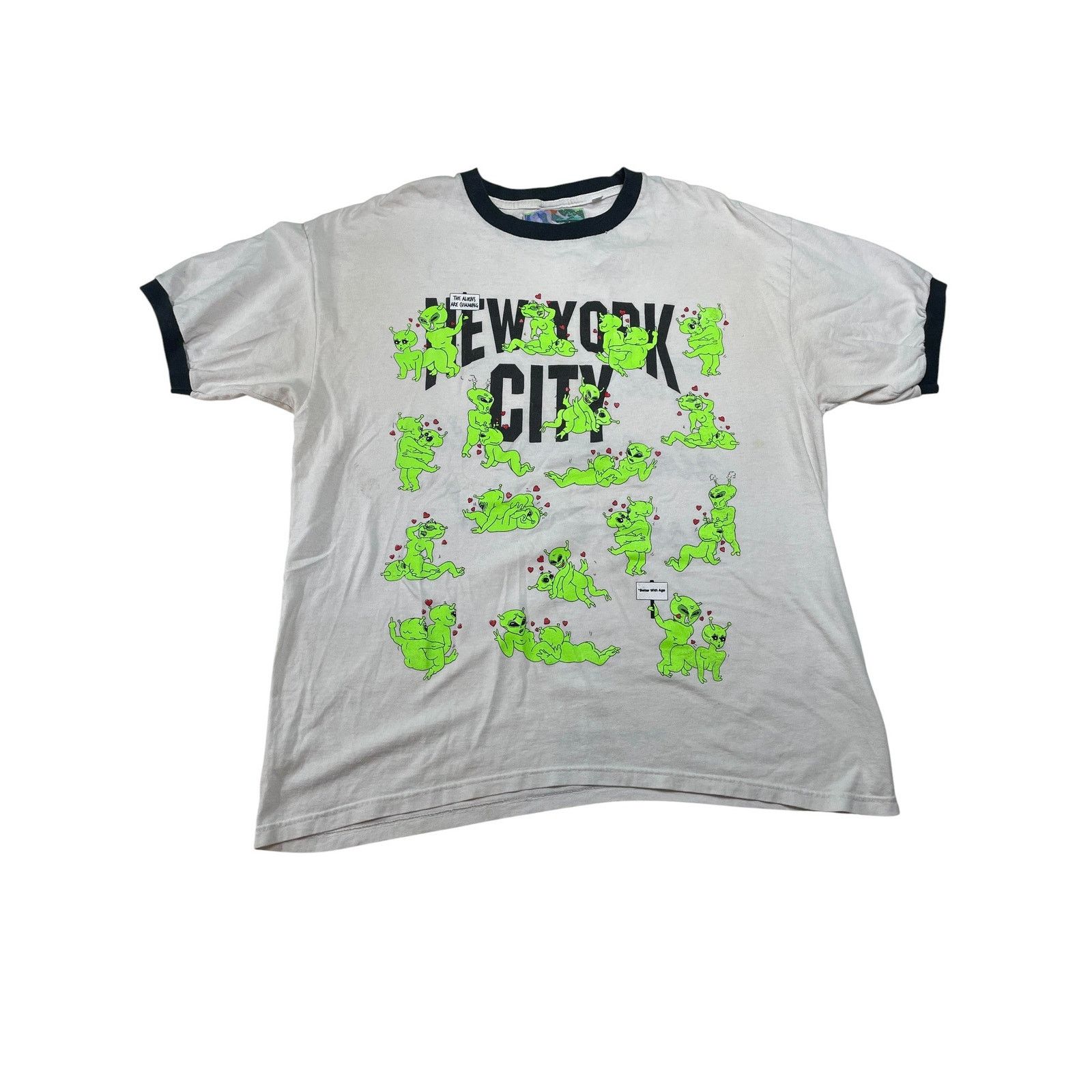 Better With Age Better With Age 'Area 69' White Tee Size US XL / EU 56 / 4 - 1 Thumbnail