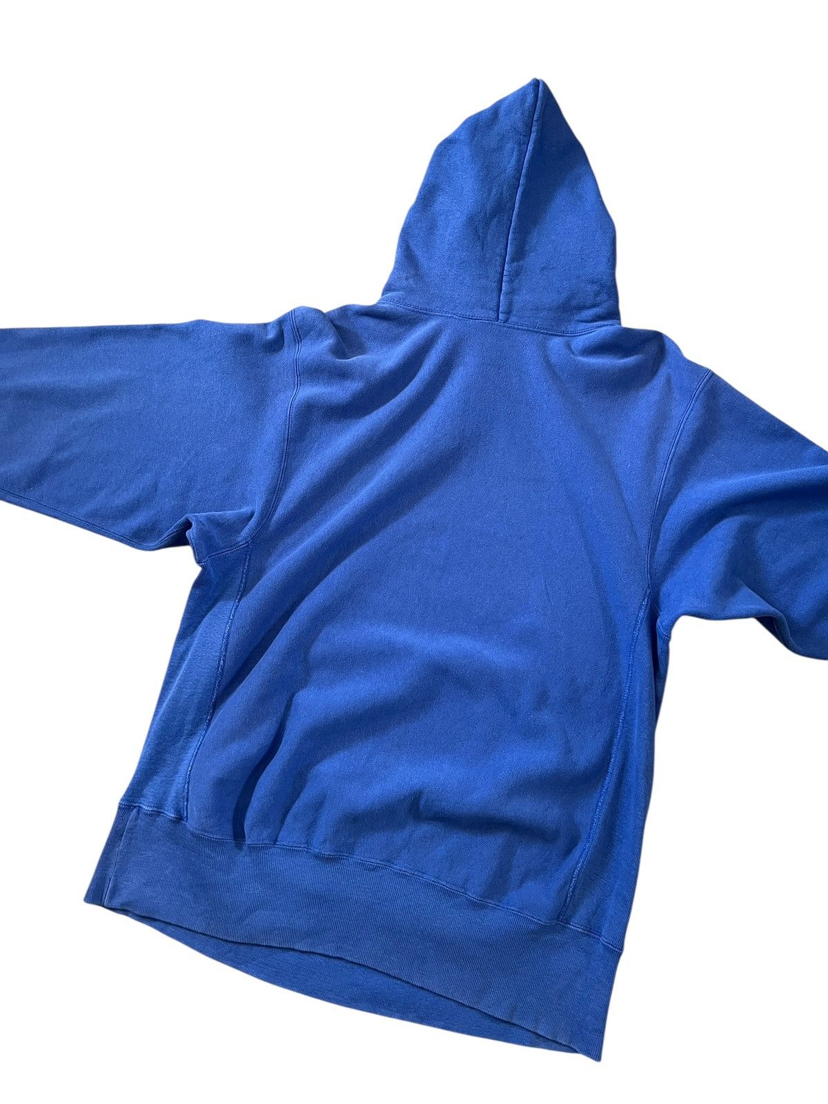 Champion 1980s Champion Reverse Weave Trashed Sun Faded Hoodie Size US XL / EU 56 / 4 - 9 Thumbnail