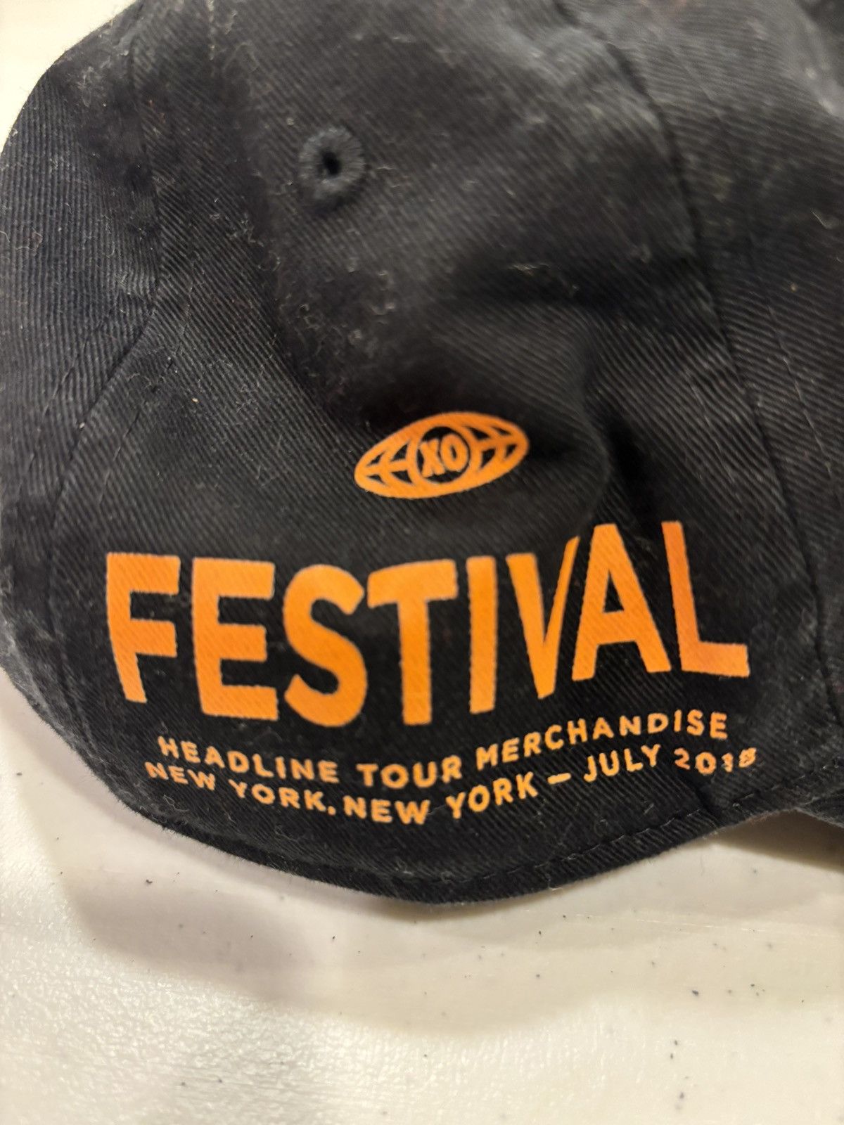 The Weeknd The Weeknd XO Aisia Tour Velcro Hat Size ONE SIZE - 3 Thumbnail