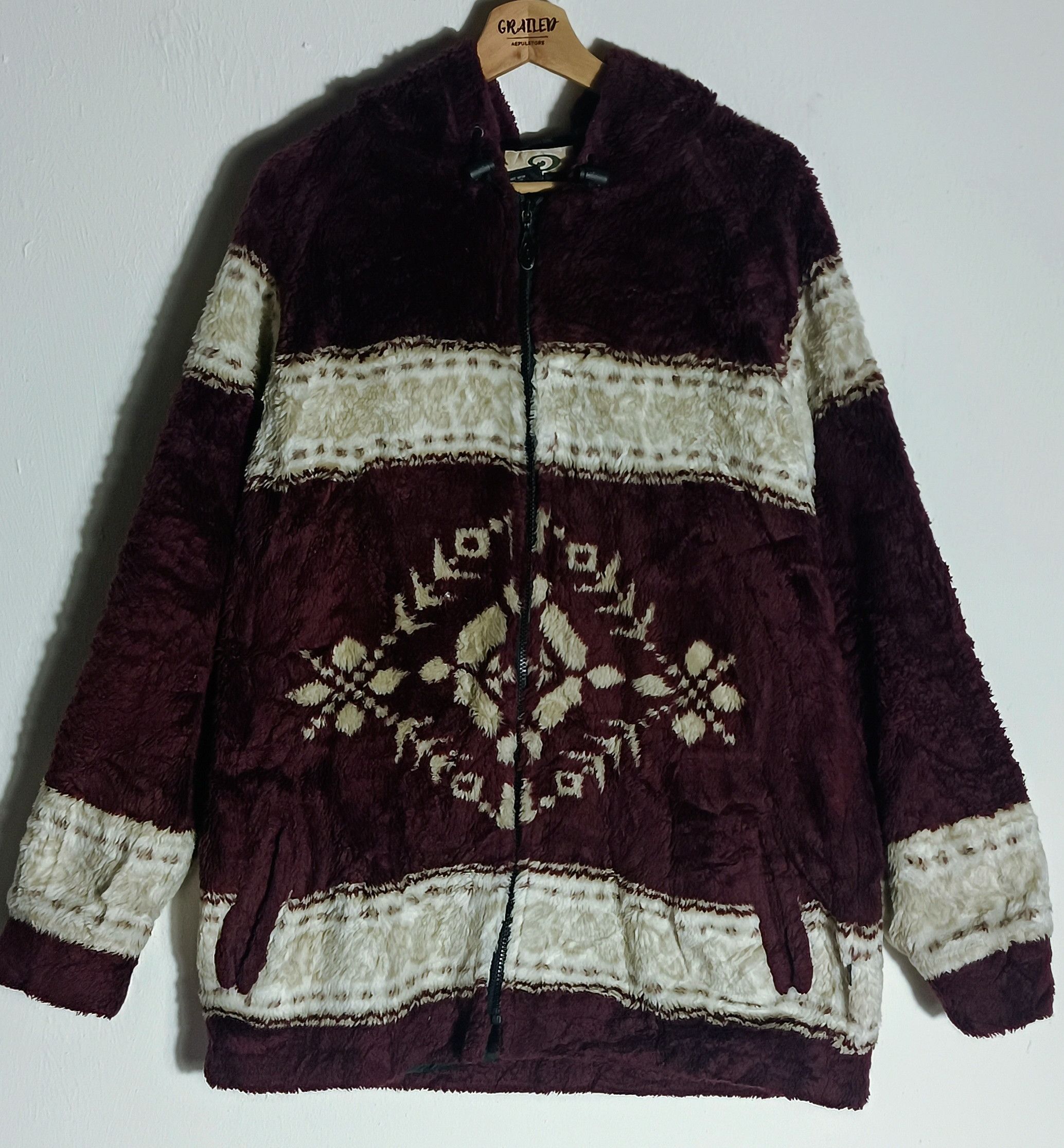 Hawaii Piko Navajo Native Fleece Hoodie