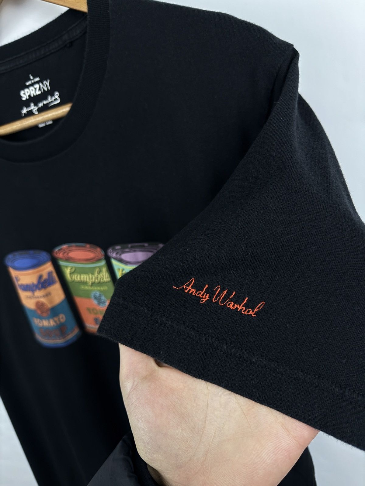 Andy Warhol × Uniqlo 🥫Y2K Andy Warhol Uniqlo Campbell Soup Art T-Shirt Avant Gard Size US L / EU 52-54 / 3 - 6 Thumbnail