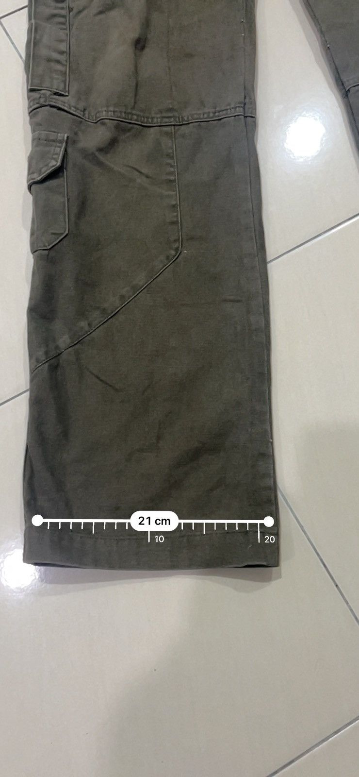 Armani × Vintage Armani Jeans - vintage cargo pants Size US 36 / EU 52 - 3 Thumbnail