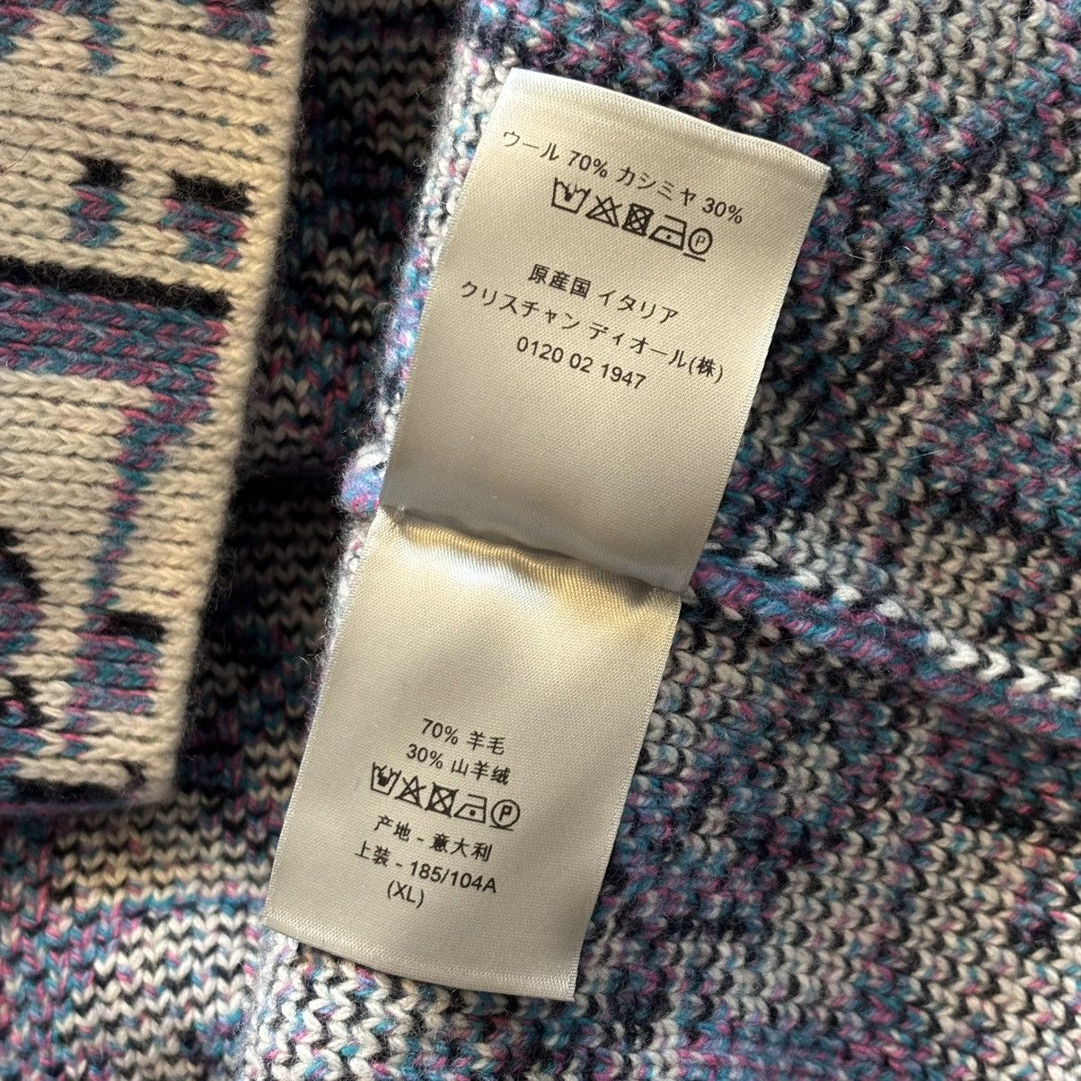 Dior Dior Oblique Monogram Jacquard Knit Sweater. Size US XL / EU 56 / 4 - 6 Thumbnail