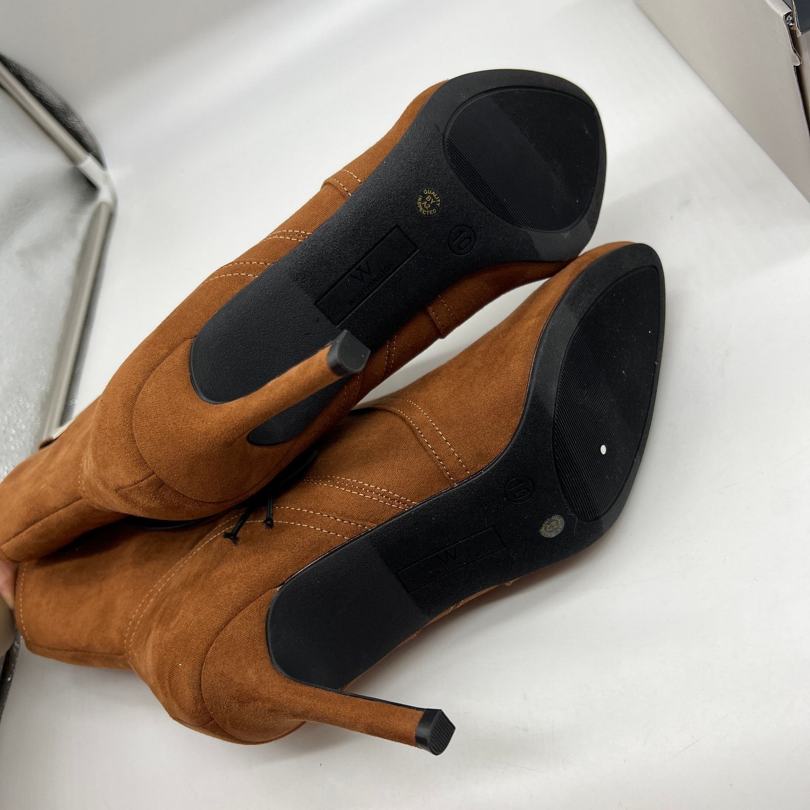 Other Worthington Women's Styler Brown Tan Heel Boot Size 10M Size US 10 / IT 40 - 10 Thumbnail