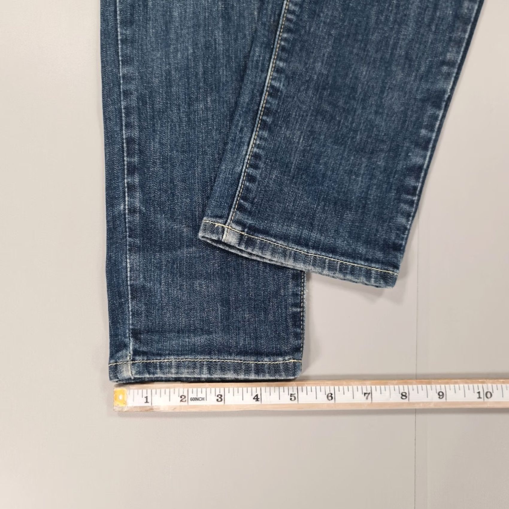 Levi's Levi's Womens Jeans Skinny Low Rise Stretch Denim Blue W29 L31 Size 29" - 7 Thumbnail