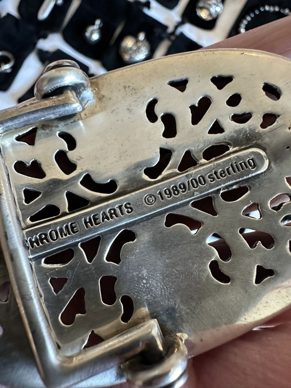 Chrome Hearts Chromehearts belt Size 36 - 9 Thumbnail
