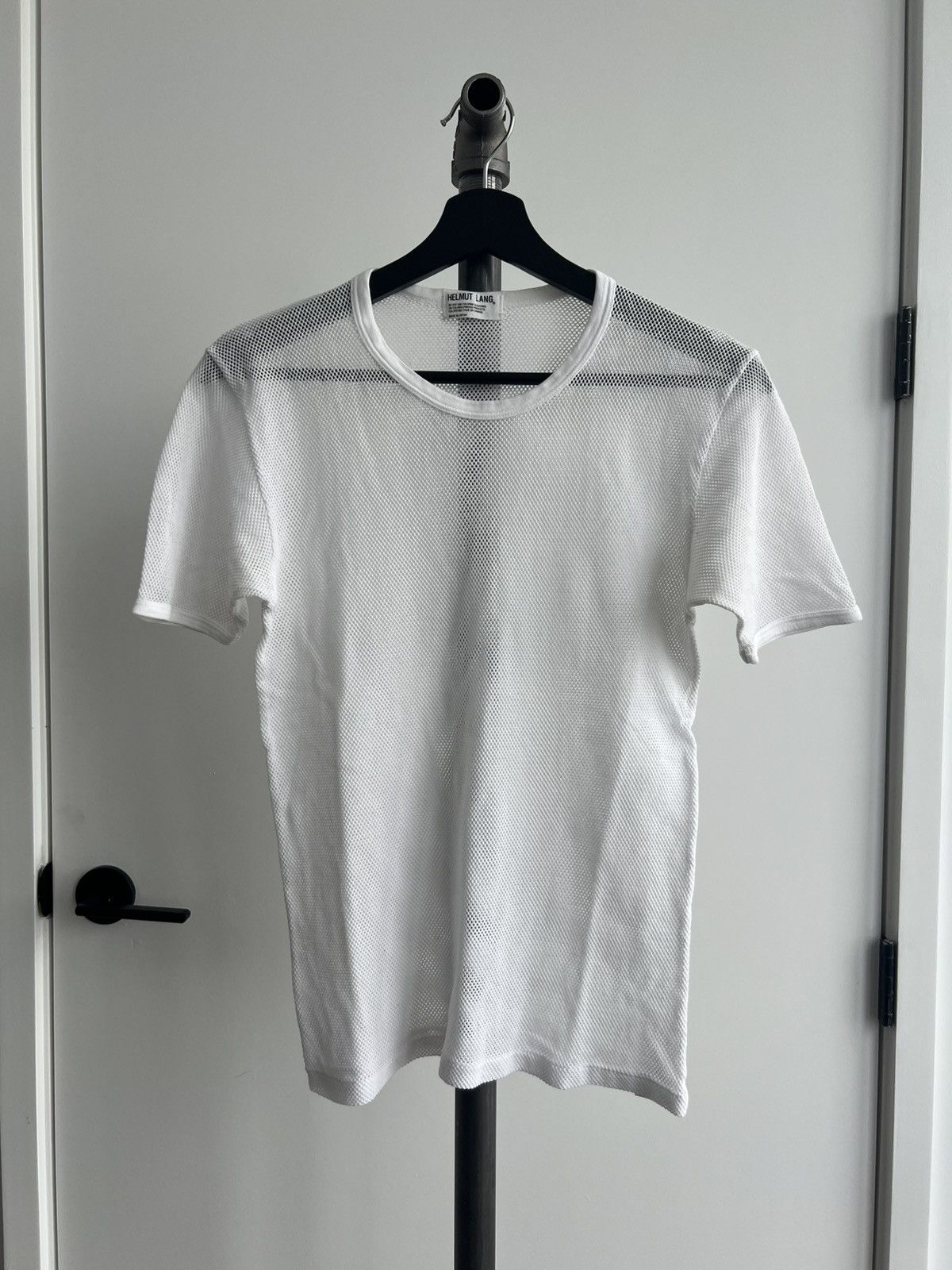 Helmut Lang Mesh Underwear Tee Size US M / EU 48-50 / 2 - 1 Thumbnail