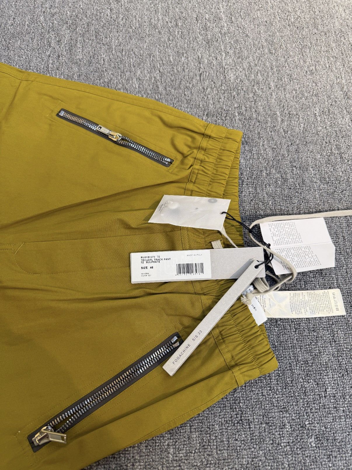 Rick Owens Rick owens tecuatl TRACK PANTS Size US 30 / EU 46 - 5 Thumbnail