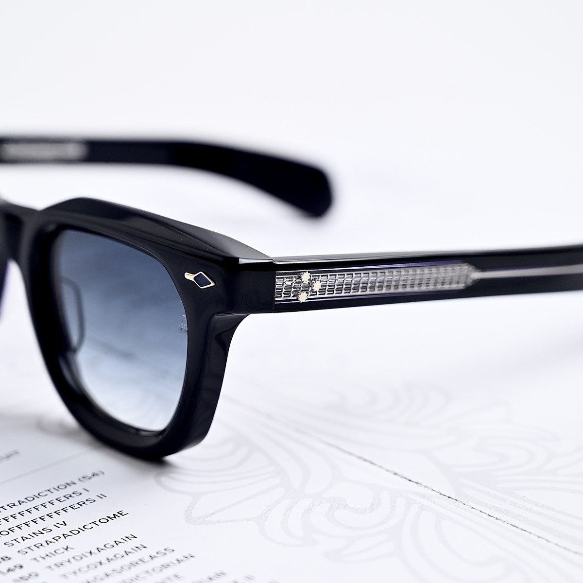 Jacques Marie Mage JACQUES MARIE MAGE VENDOME EPOXY PRUISSE SUNGLASSES Size ONE SIZE - 3 Thumbnail