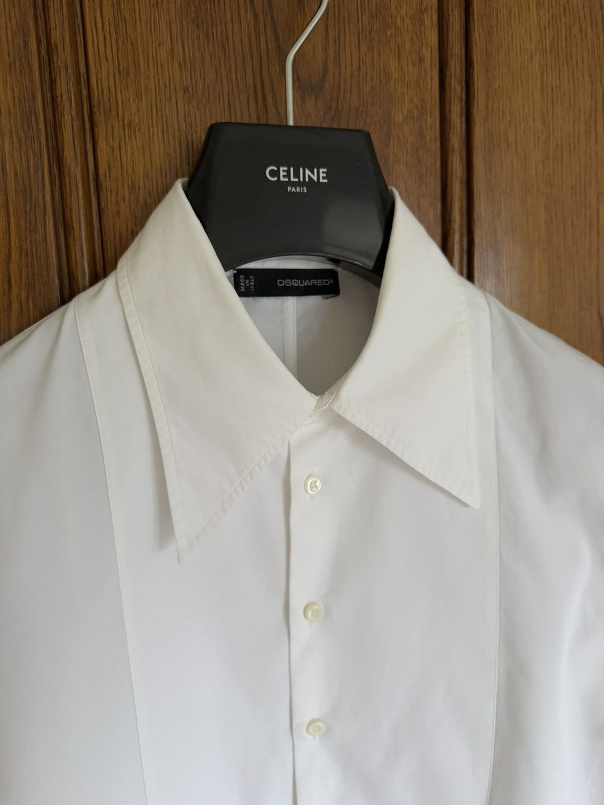 Dsquared2 FW13 Dsquared logo dinner dress shirt big collar rare 48 Size US M / EU 48-50 / 2 - 10 Thumbnail
