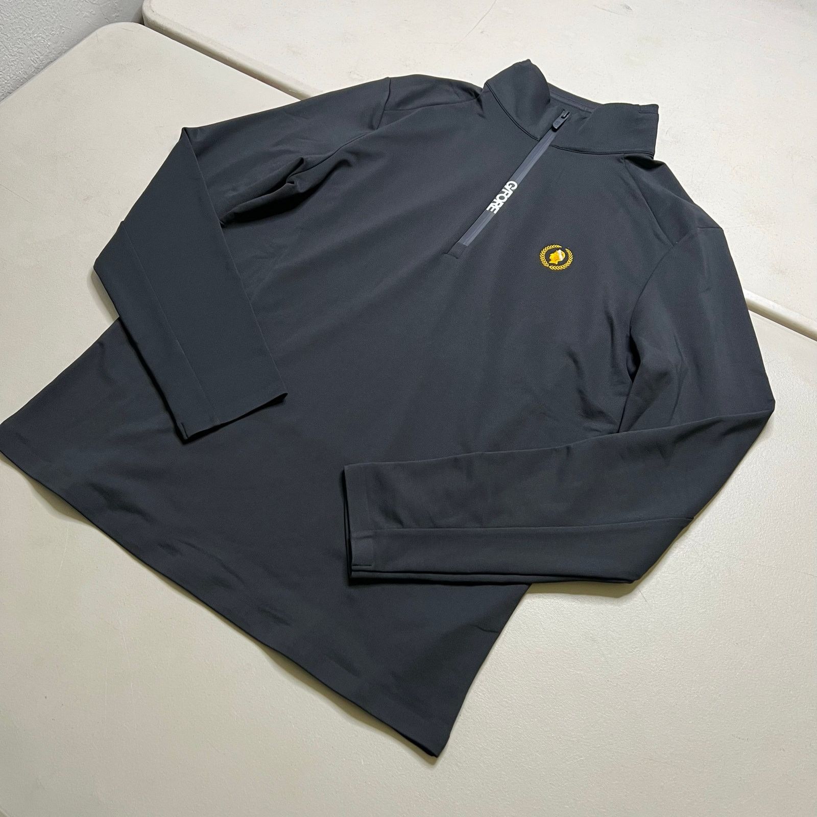 G/FORE G/FORE Quarter Zip Pullover Onyx Black S Golf Performance T Size US S / EU 44-46 / 1 - 9 Thumbnail