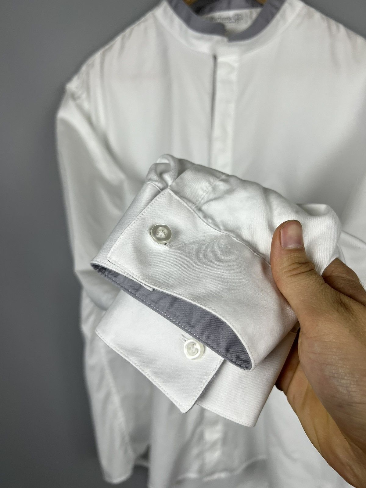 Christian Dior Monsieur Christian Dior parfums uniforms White Shirt button up Size US L / EU 52-54 / 3 - 7 Thumbnail