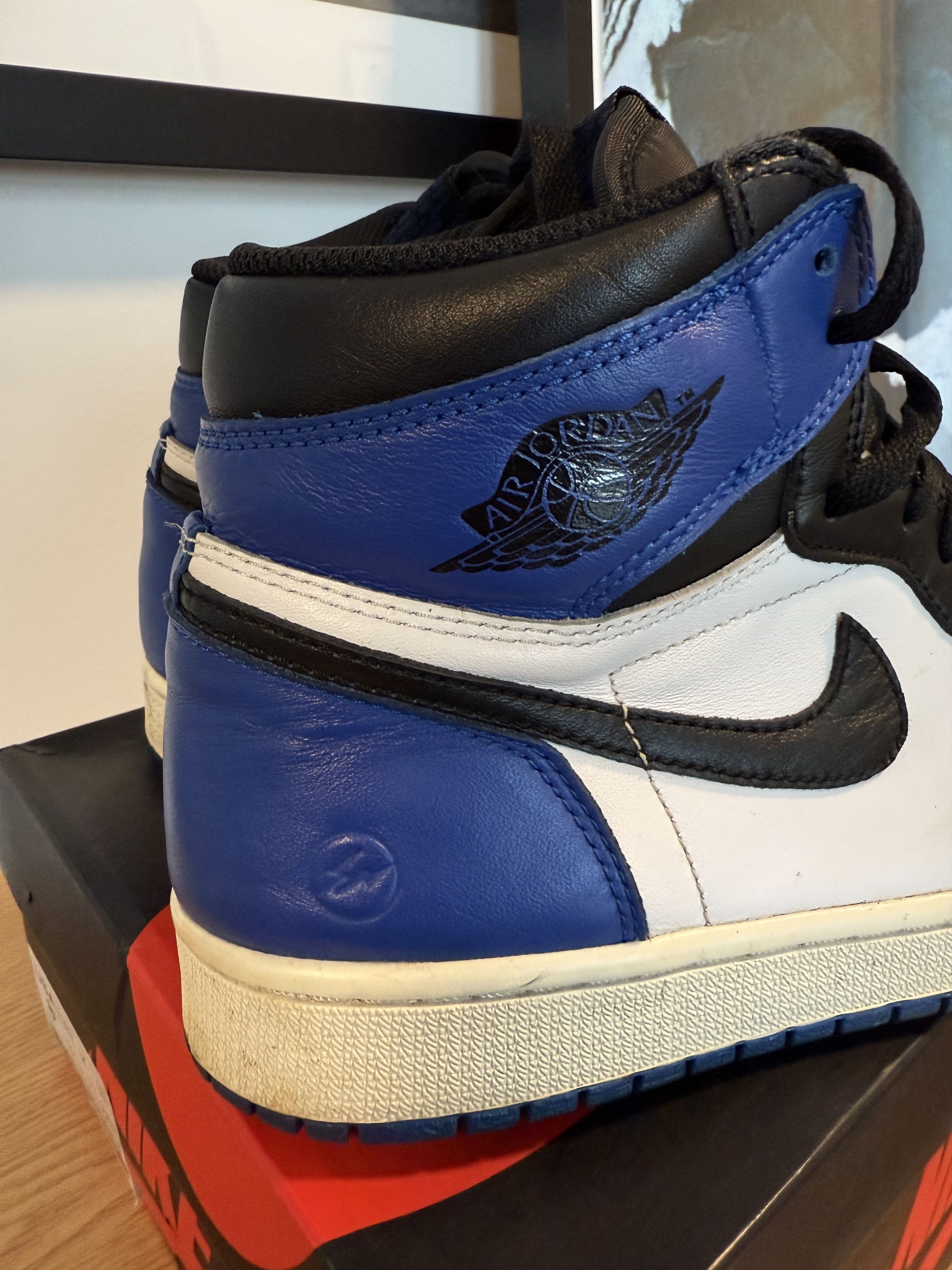 Fragment Design × Nike Jordan 1 Retro High OG x Fragment Design 2014 - 8.5 Size US 8.5 / EU 41-42 - 2 Thumbnail