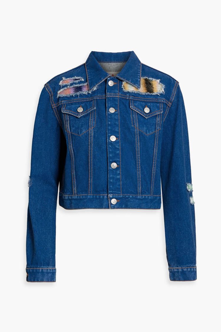 Marni o1y1025 Denim Jacket in Blue Size M / US 6-8 / IT 42-44 - 1 Thumbnail