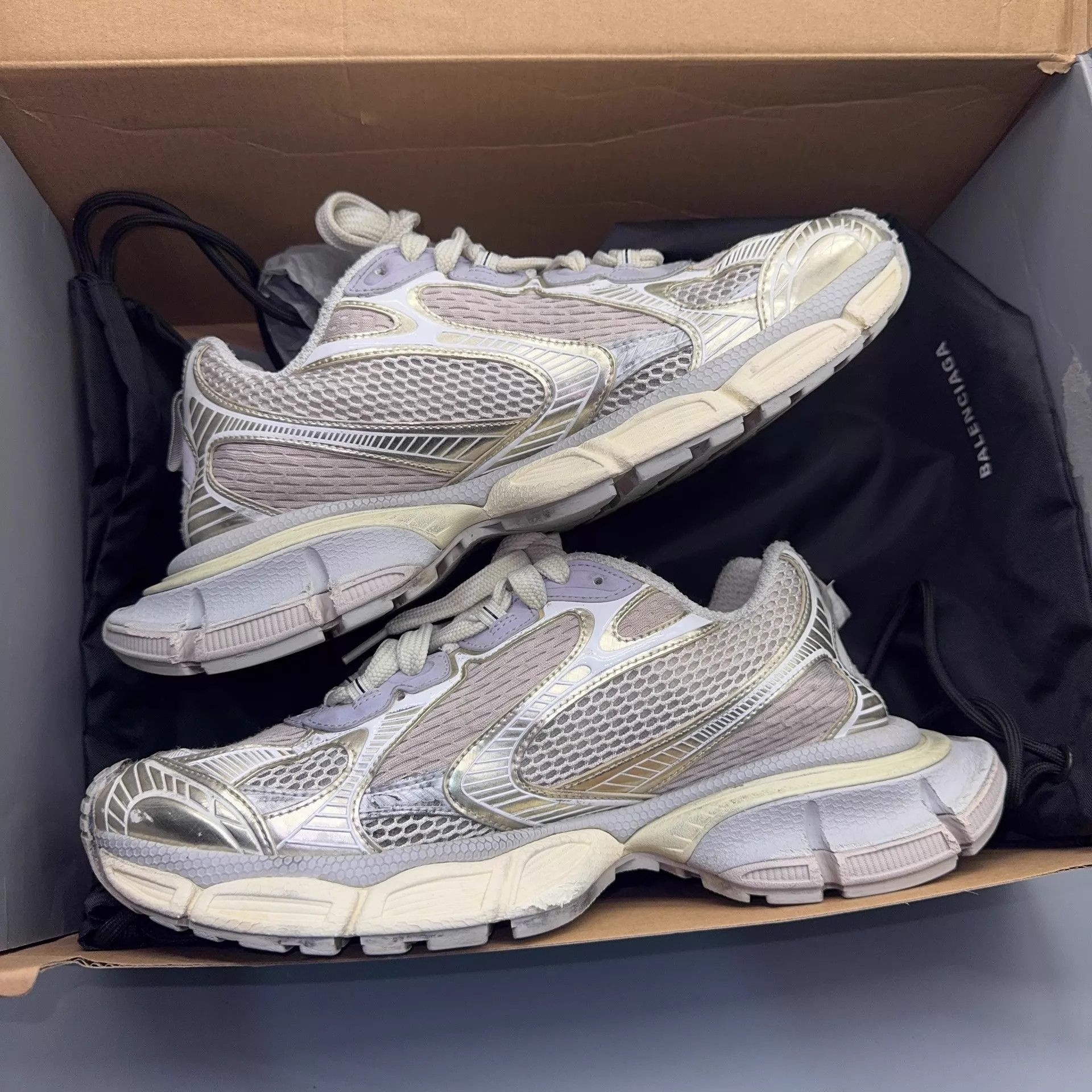Balenciaga Balenciaga 3XL Light Purple Shoes 42 Size US 9 / EU 42 - 5 Thumbnail