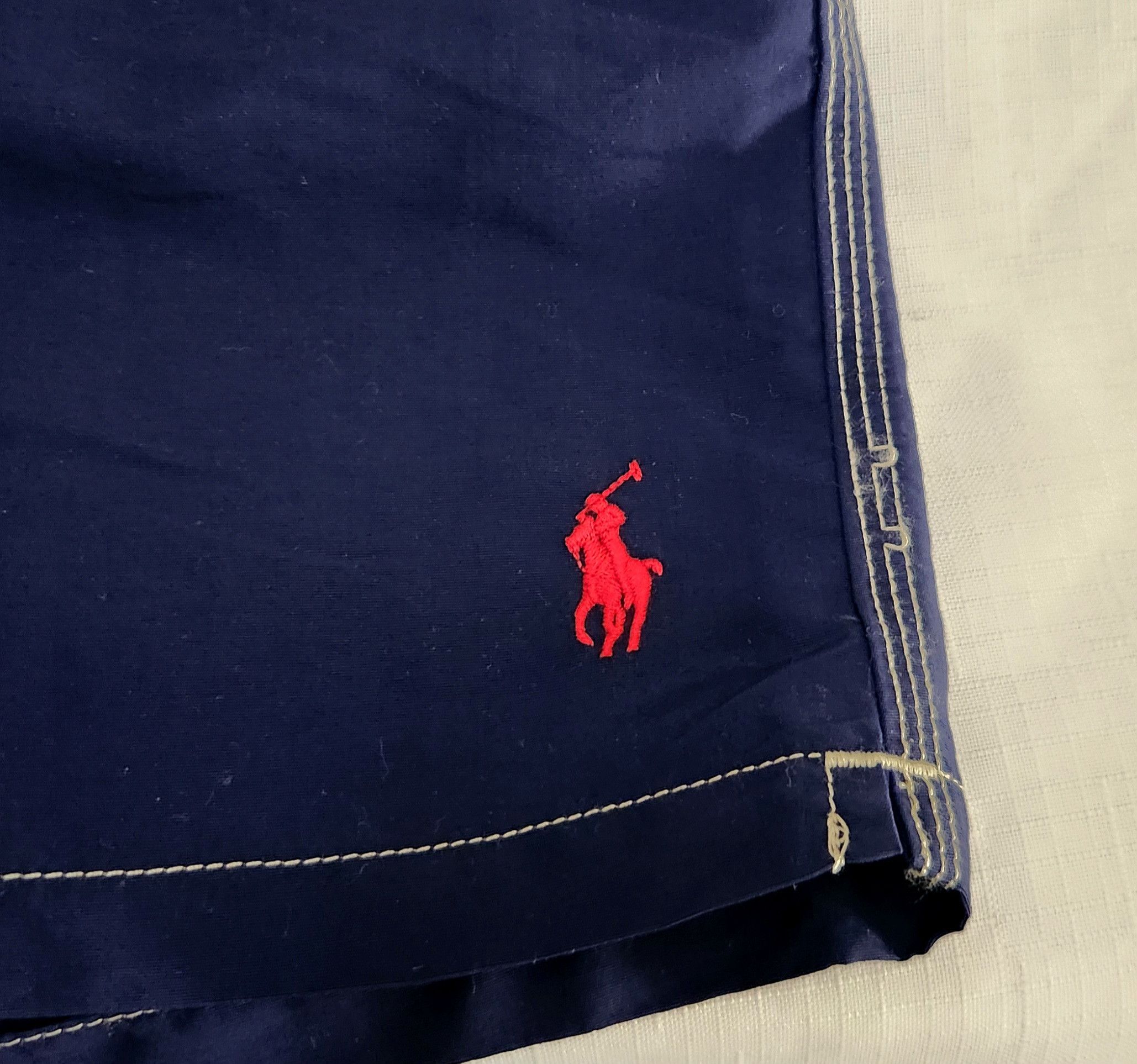 Polo Ralph Lauren Men's POLO RALPH LAUREN Navy Blue Swimsuit Trunks SZ Large Size US 36 / EU 52 - 7 Thumbnail