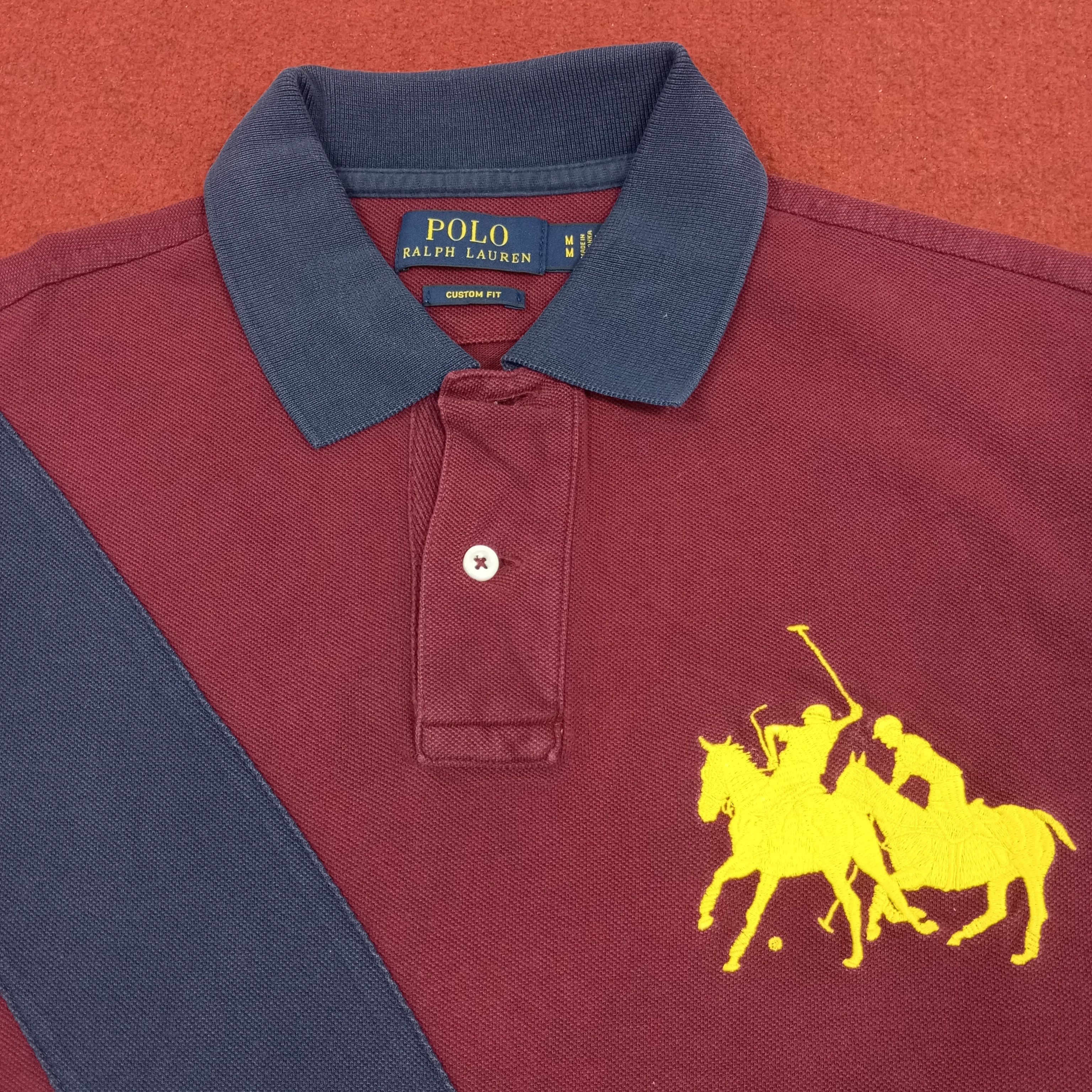 Polo Ralph Lauren × Vintage Polo Ralph Lauren Fashion Style Casual Polos Size US M / EU 48-50 / 2 - 2 Thumbnail