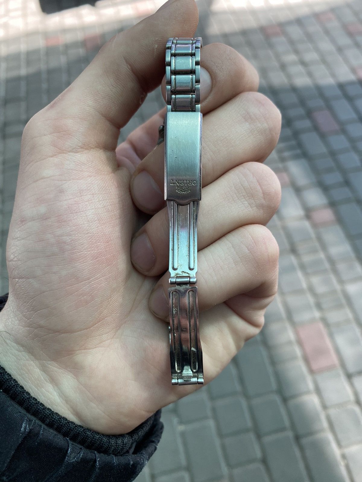 Jewelry × Orient × Vintage Orient Classic Watch Stainless Steel Date Elegant Size ONE SIZE - 4 Thumbnail