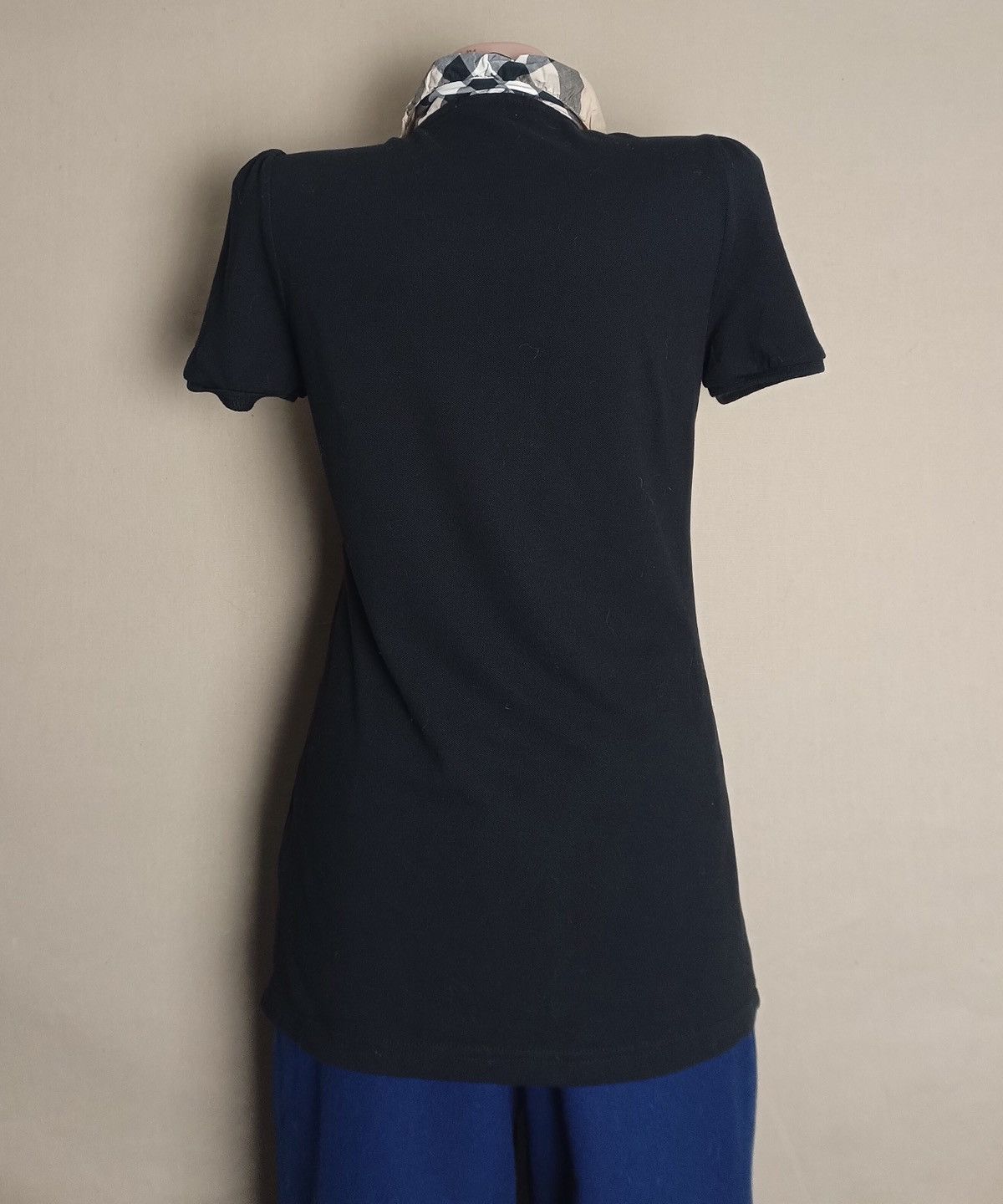 Burberry Burberry Brit Black Polo T-Shirt Womens Size S Size S / US 4 / IT 40 - 3 Thumbnail