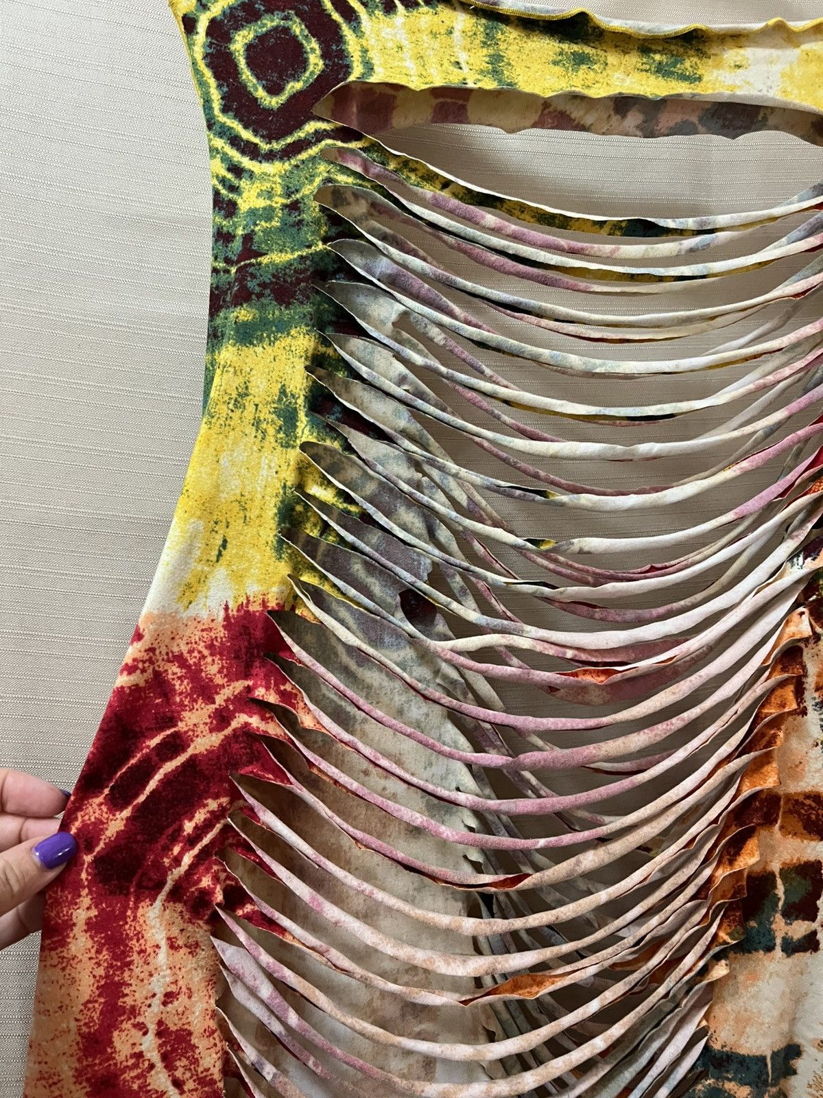 Other Love J tie dye high low top size xl Size XL / US 12-14 / IT 48-50 - 4 Thumbnail