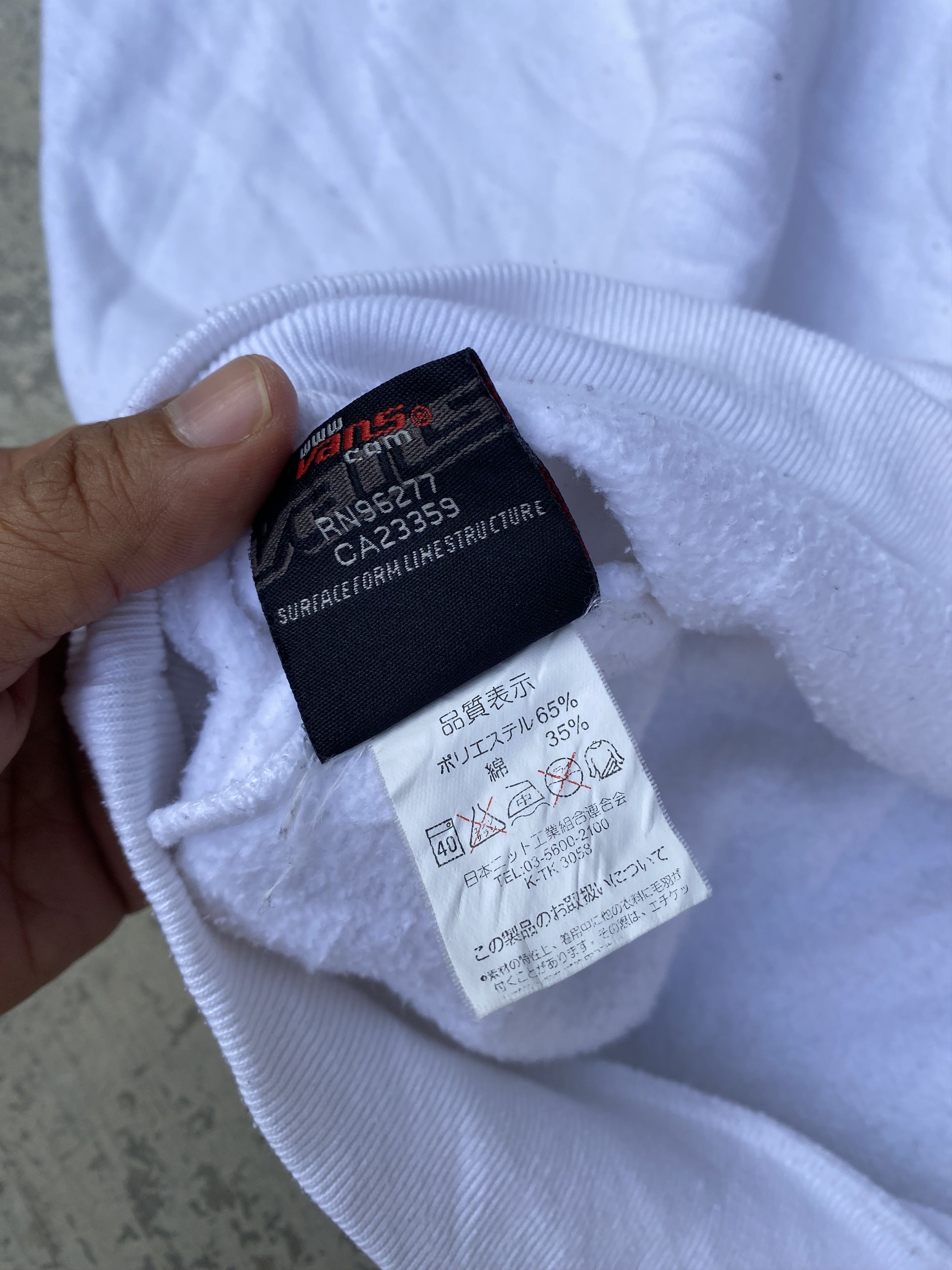 Vans VANS spellout baggy sweatshirt Size US L / EU 52-54 / 3 - 8 Thumbnail