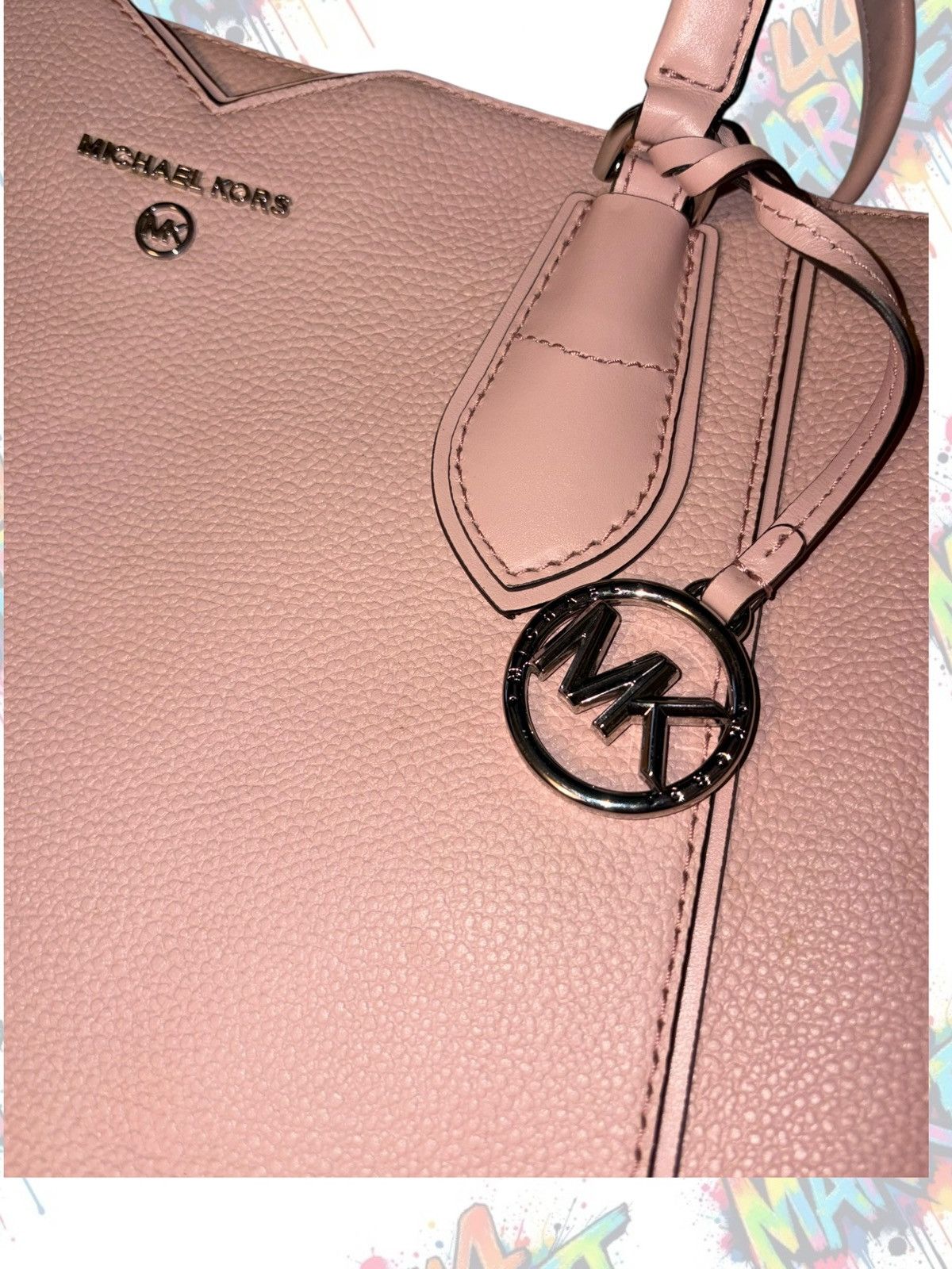 Michael Kors Michael Kors powder blush pink tote Size ONE SIZE - 3 Thumbnail