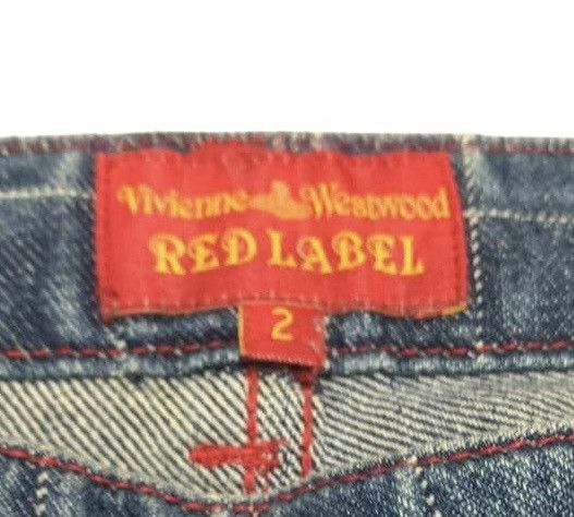 Vivienne Westwood Vivienne Westwood Red Label Embroidery Logo Jeans Size 26" / US 2 / IT 38 - 8 Thumbnail