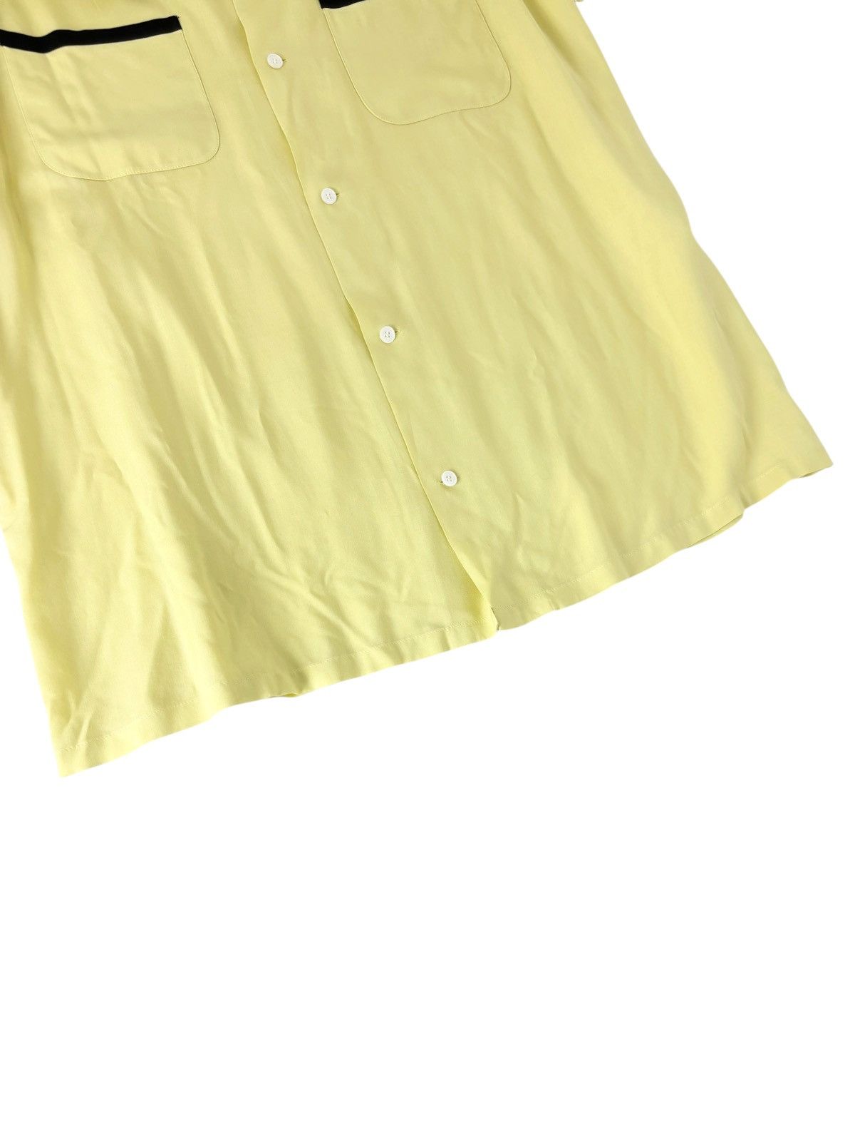 Celine × Hedi Slimane S/S 2023 Loose Bowling Shirt (SS23, Logo, Campaign) Size US L / EU 52-54 / 3 - 4 Thumbnail