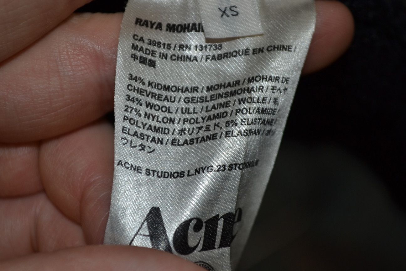 Acne Studios Acne Studios Raya Mohair Wool Grey Cardigan Sweater XS Size XS / US 0-2 / IT 36-38 - 11 Thumbnail
