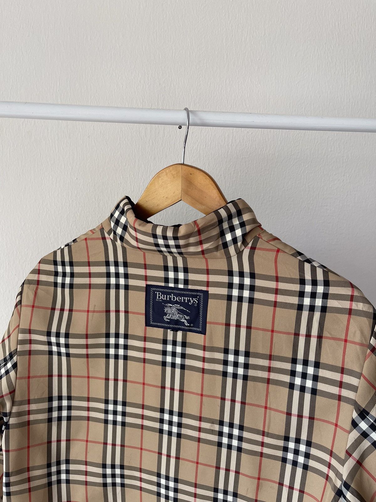Burberry Vintage Burberry Nova Check Reversible Button Jacket Size US XL / EU 56 / 4 - 13 Thumbnail