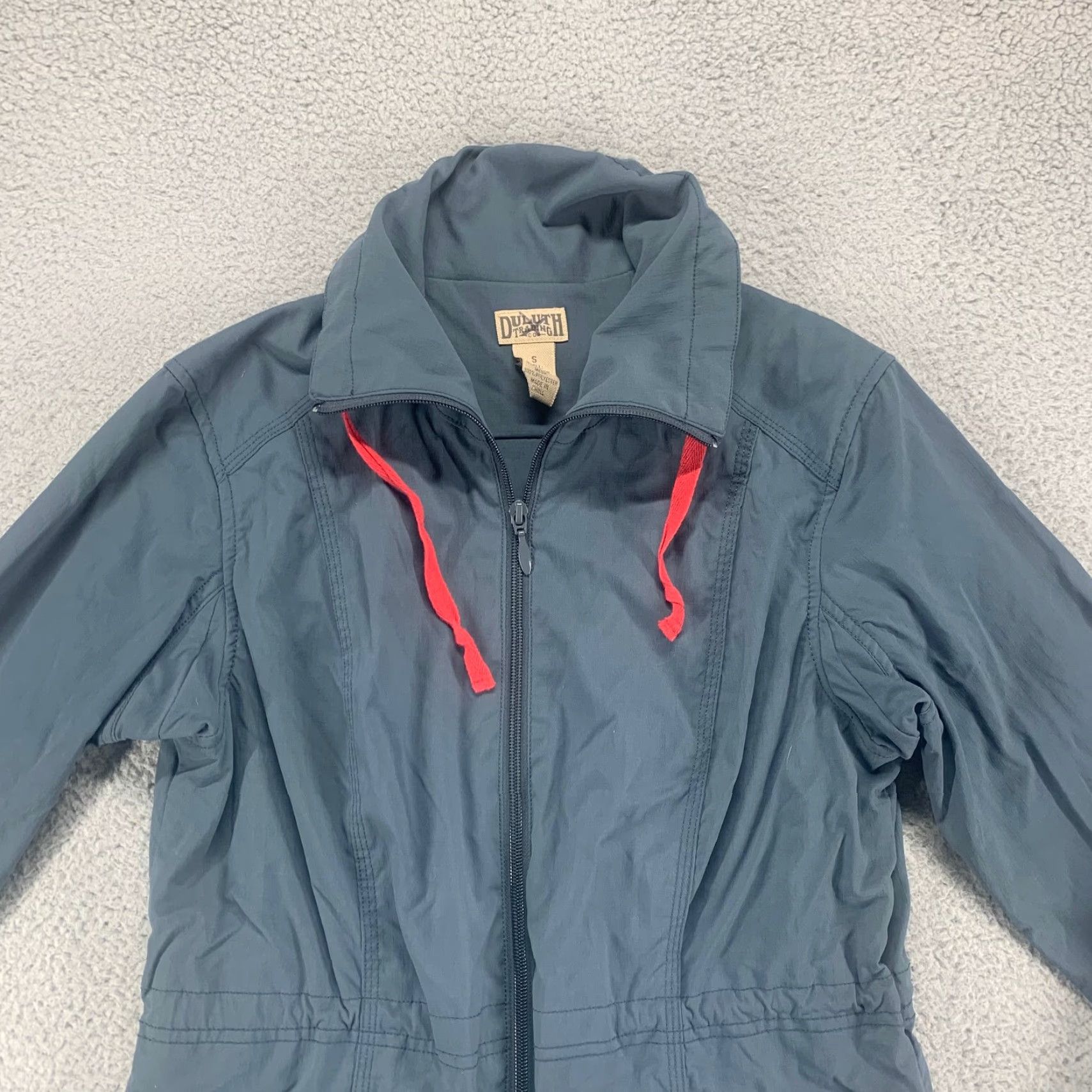 CO Duluth Trading Co Jacket Womens Small Blue Polyester Full Zip Outdoor Pockets Size S / US 4 / IT 40 - 3 Thumbnail