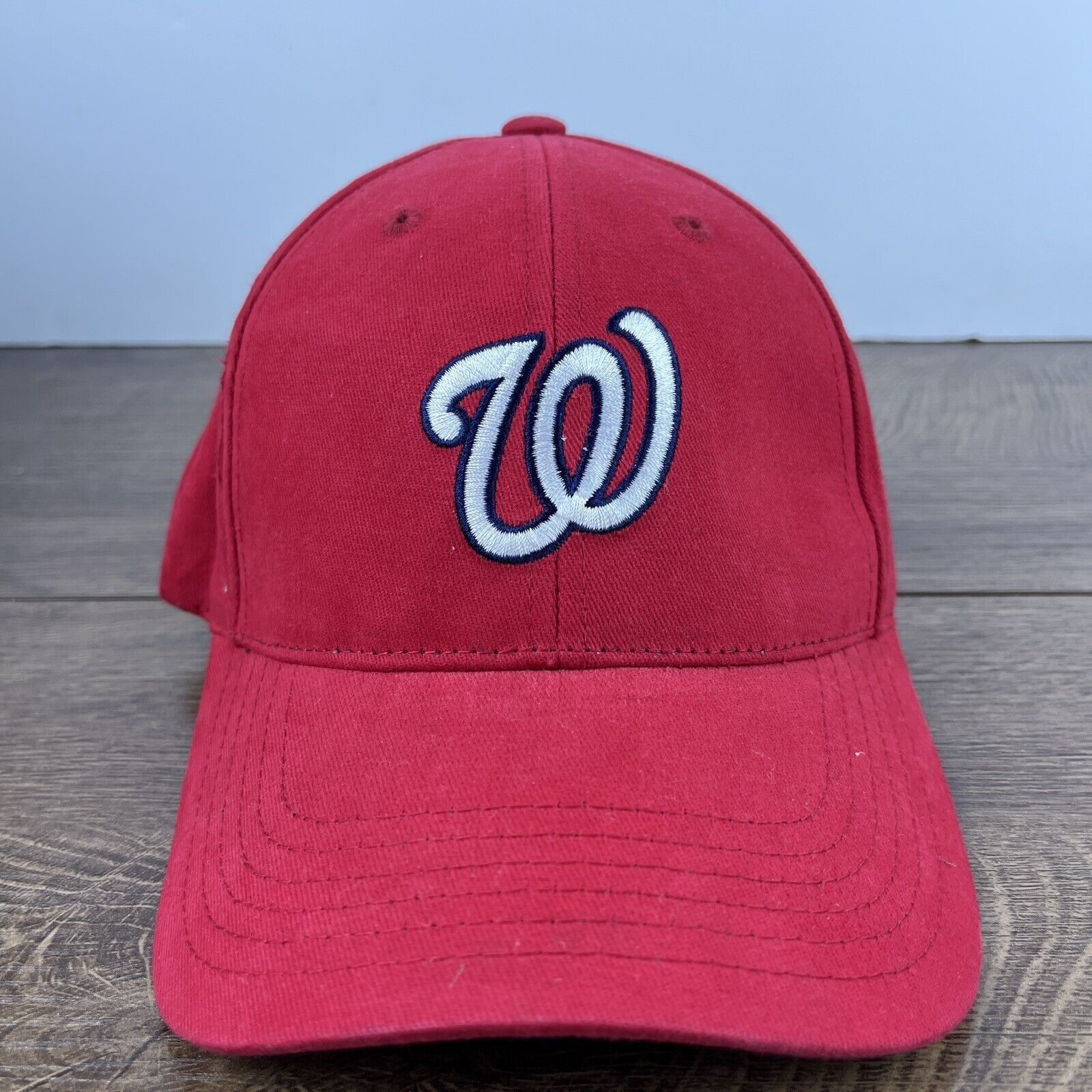 Other Washington Nationals Hat MLB Nats Hat Red Adjustable Hat Adu Size ONE SIZE - 2 Thumbnail