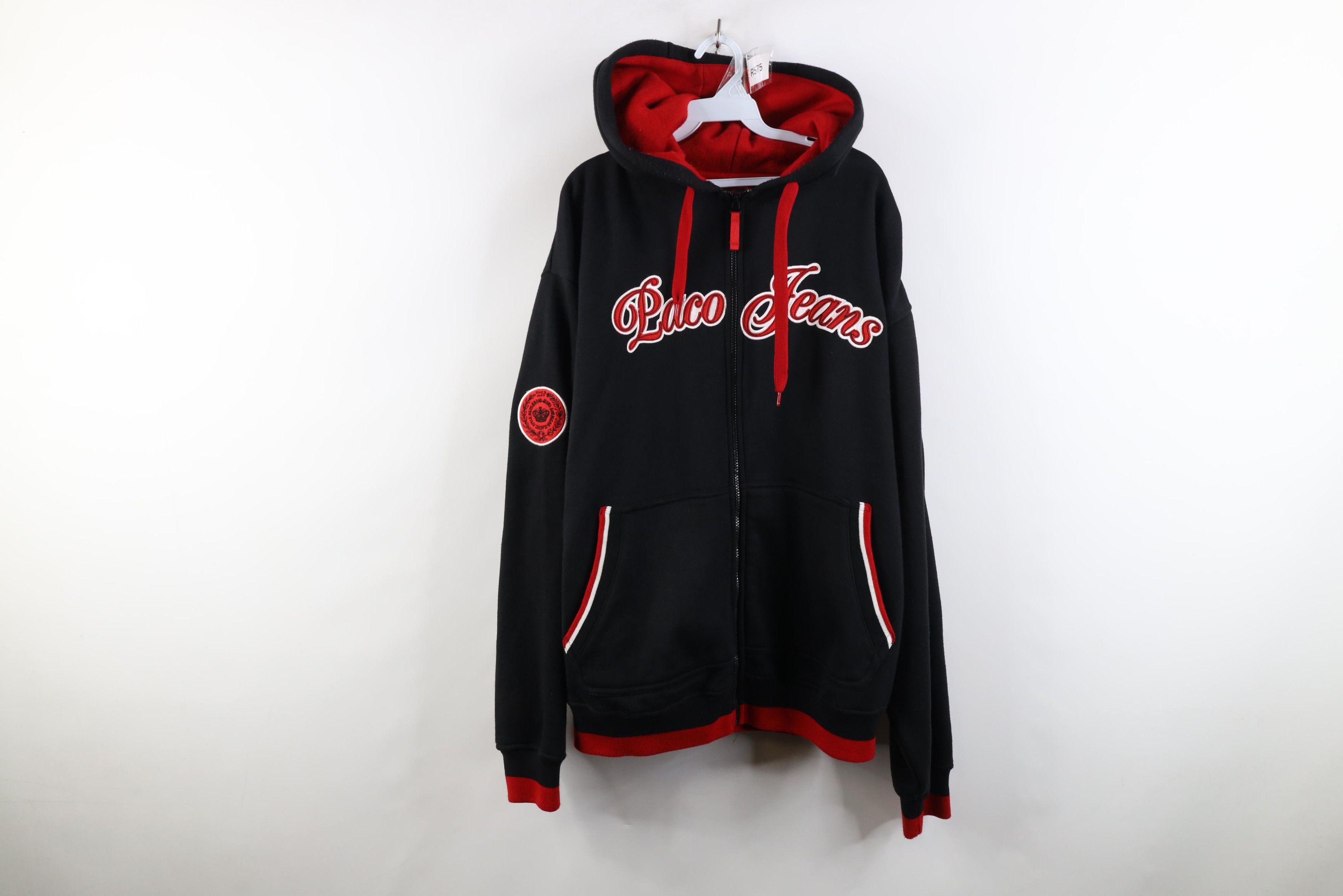 JNCO × Vintage Crazy Cyber Y2K Pepe Jeans Zip Up Hoodie Tribal