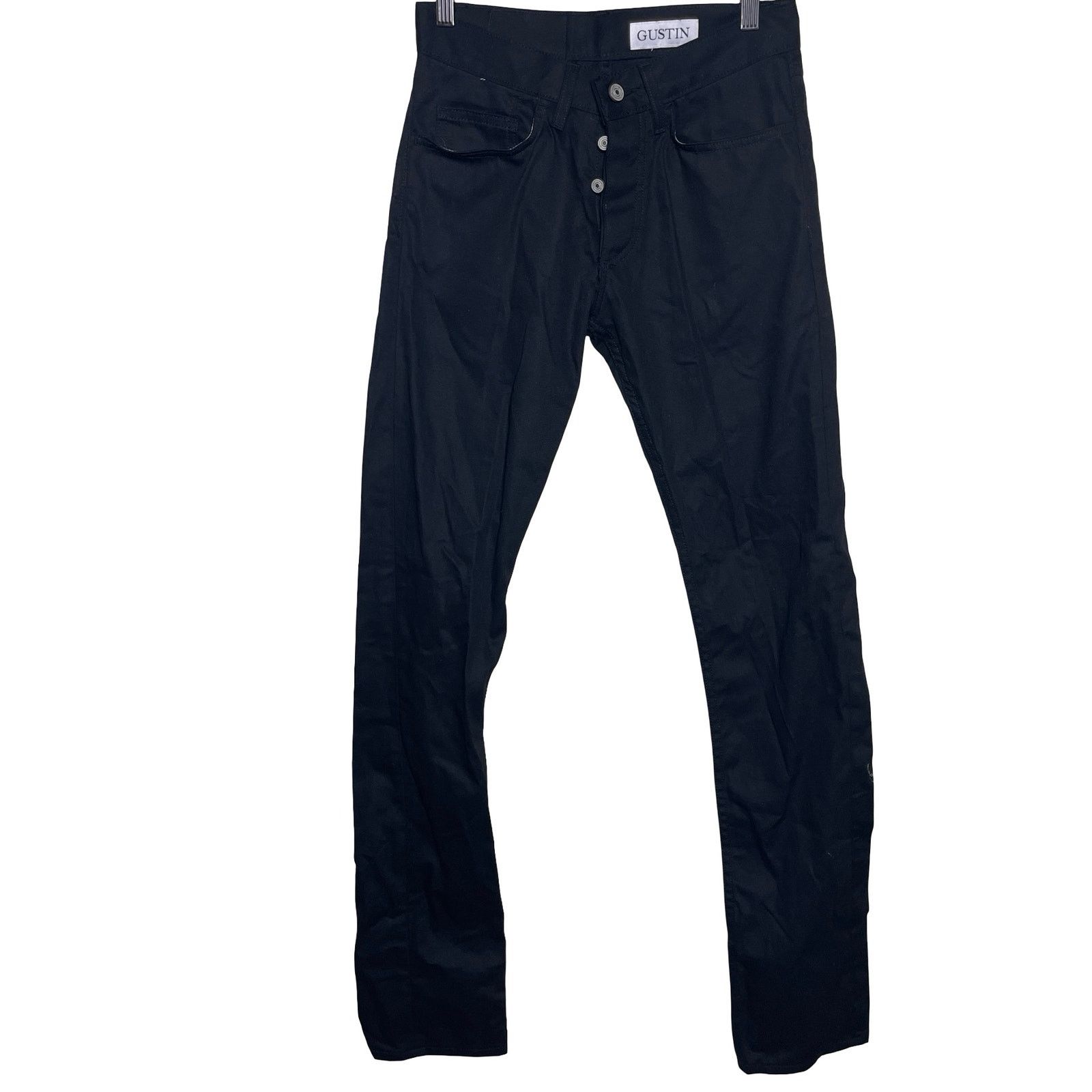 Gustin Gustin #435 CLASSIC TWILL 5 POCKET - BLACK Size US 30 / EU 46 - 2 Thumbnail